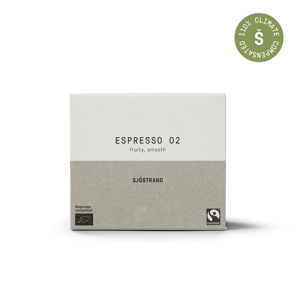 Sjötrand Coffee Capsules 10 Pack, nr 2 Espresso