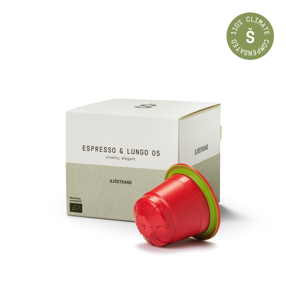 Sjötrand kaffekapslar 10 Pack, nr 5 Espresso & Lungo