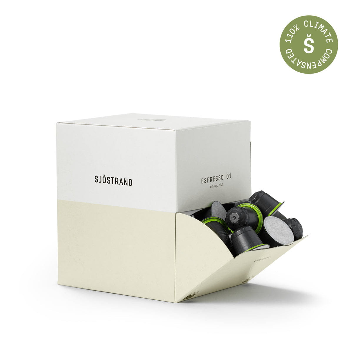 Sjötrand Coffee Capsules 100 Pack, nr 1 Espresso