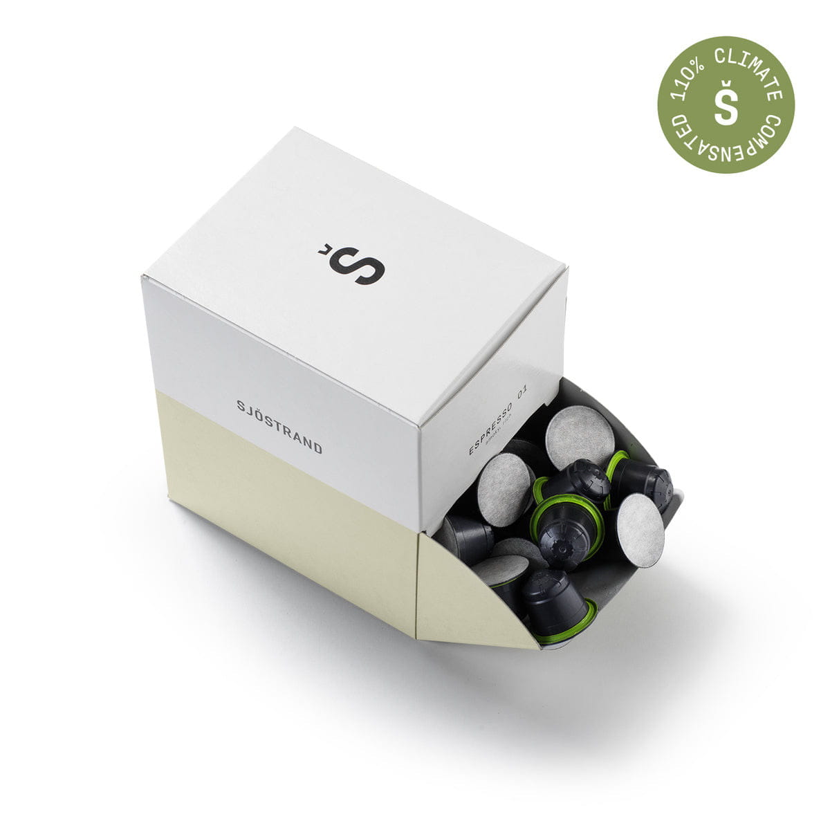 Sjötrand Coffee Capsules 100 Pack, nr 1 Espresso