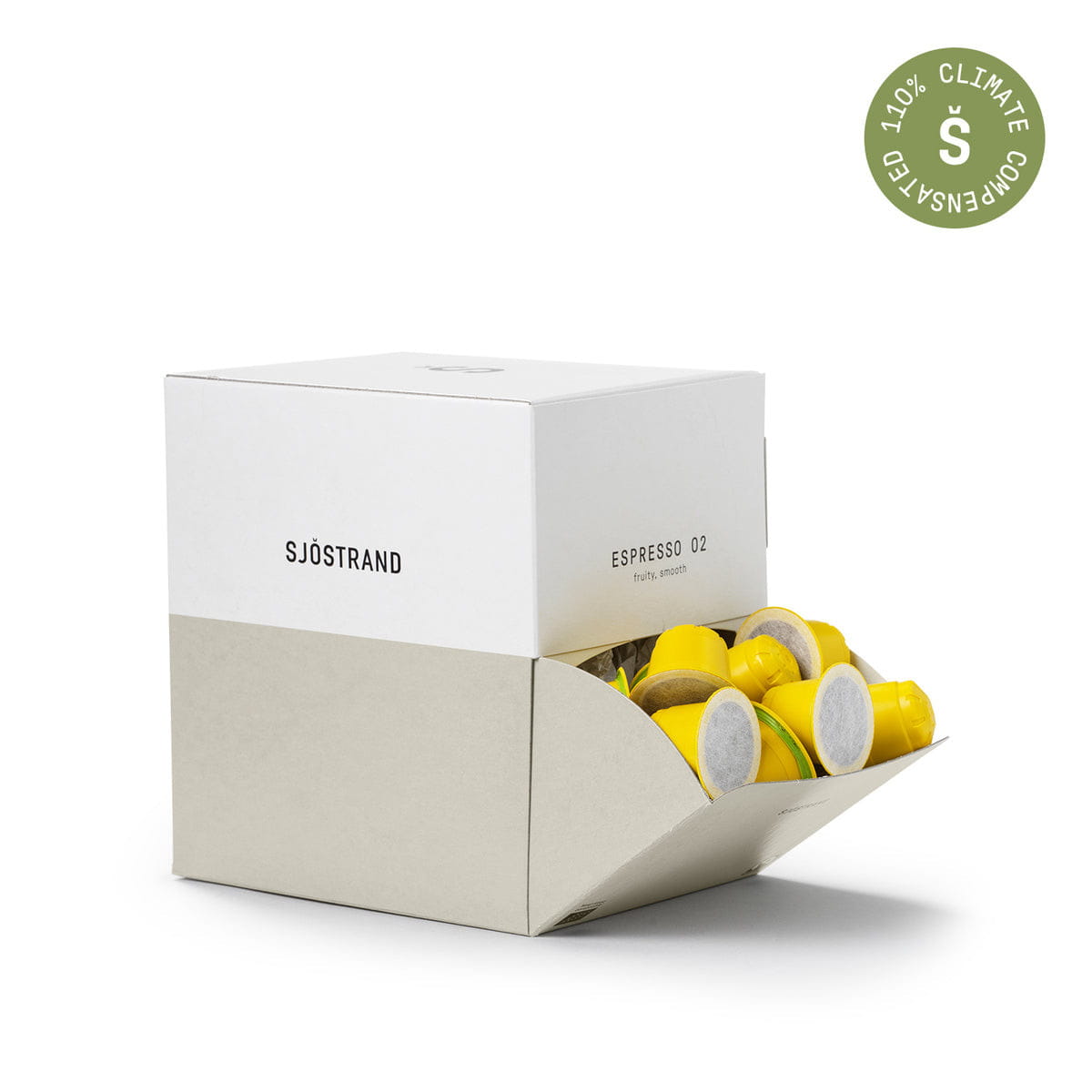 Sjötrand Coffee Capsules 100 Pack, No. 2 Espresso