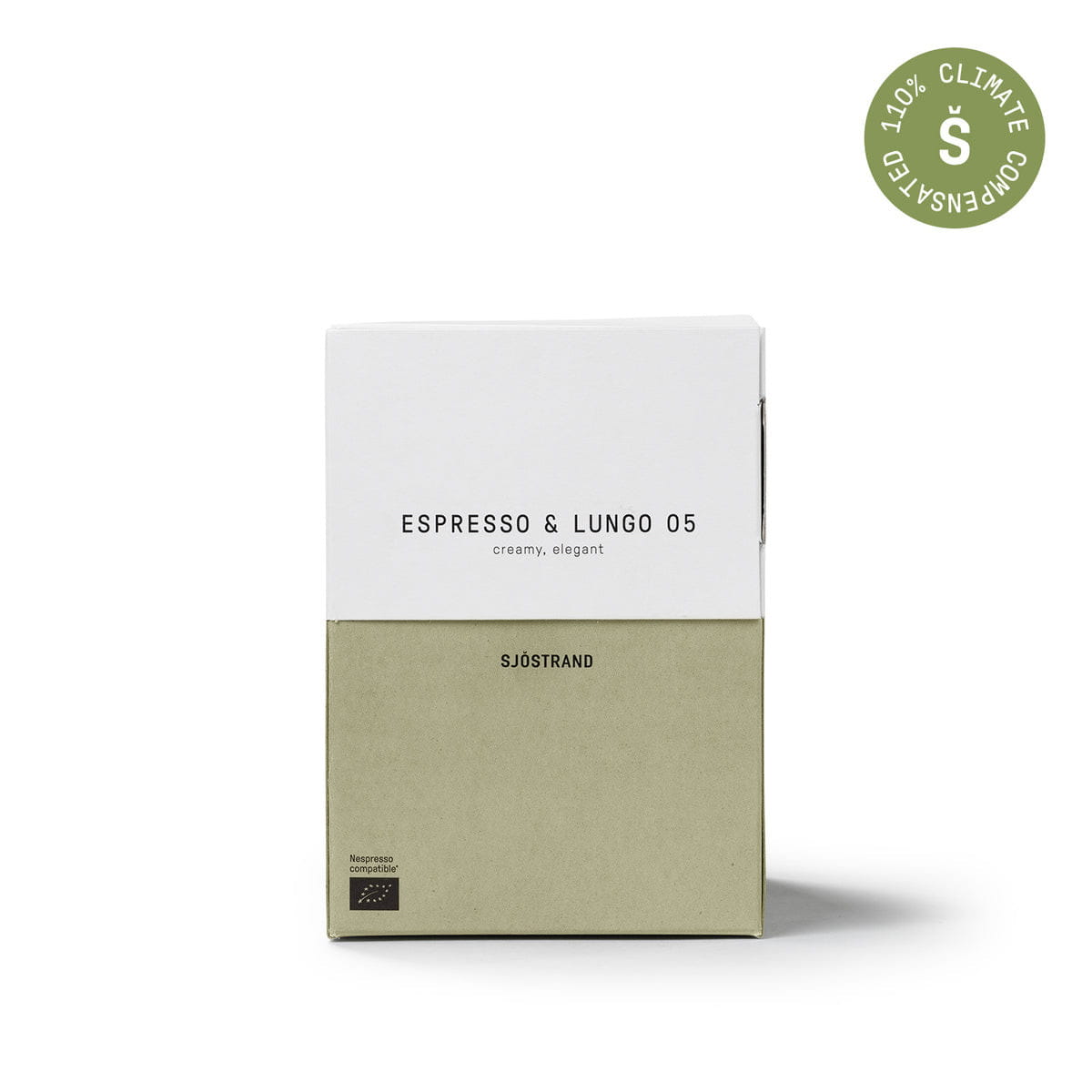 Sjötrand Coffee Capsules 100 Pack, No. 5 Espresso & Lungo