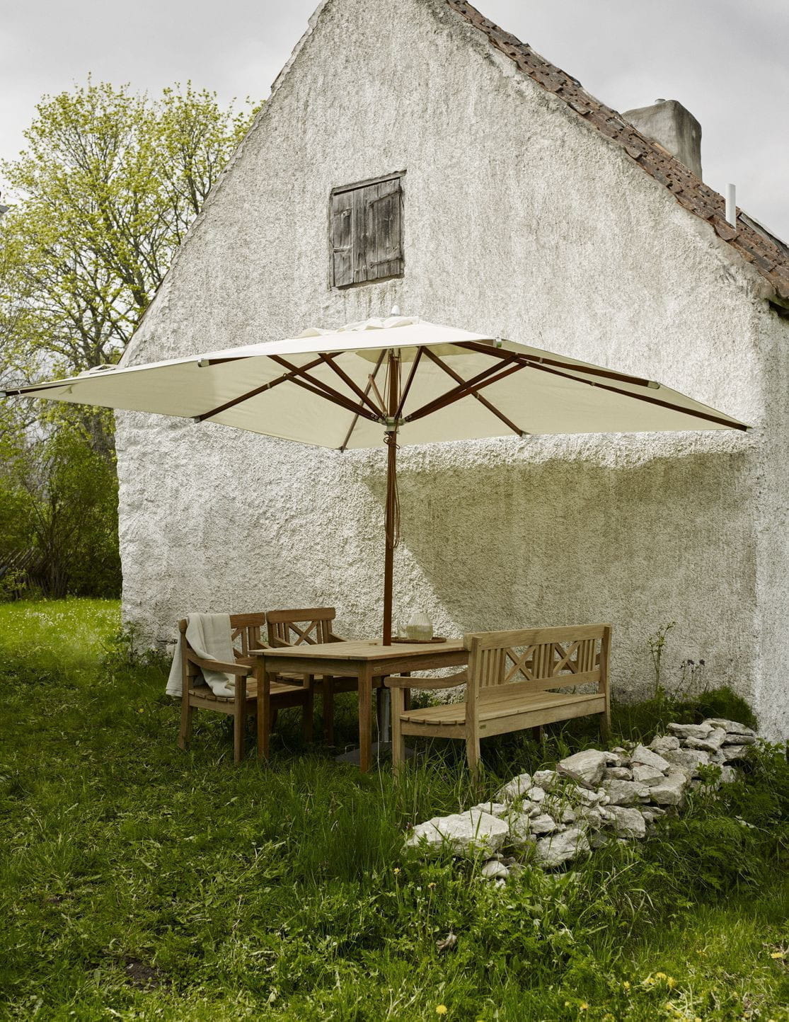 [product_category]-Skagerak Atlantis Parasol 330x330 Cm, Off White-Skagerak-5706420040453-S1910095-SKA-2