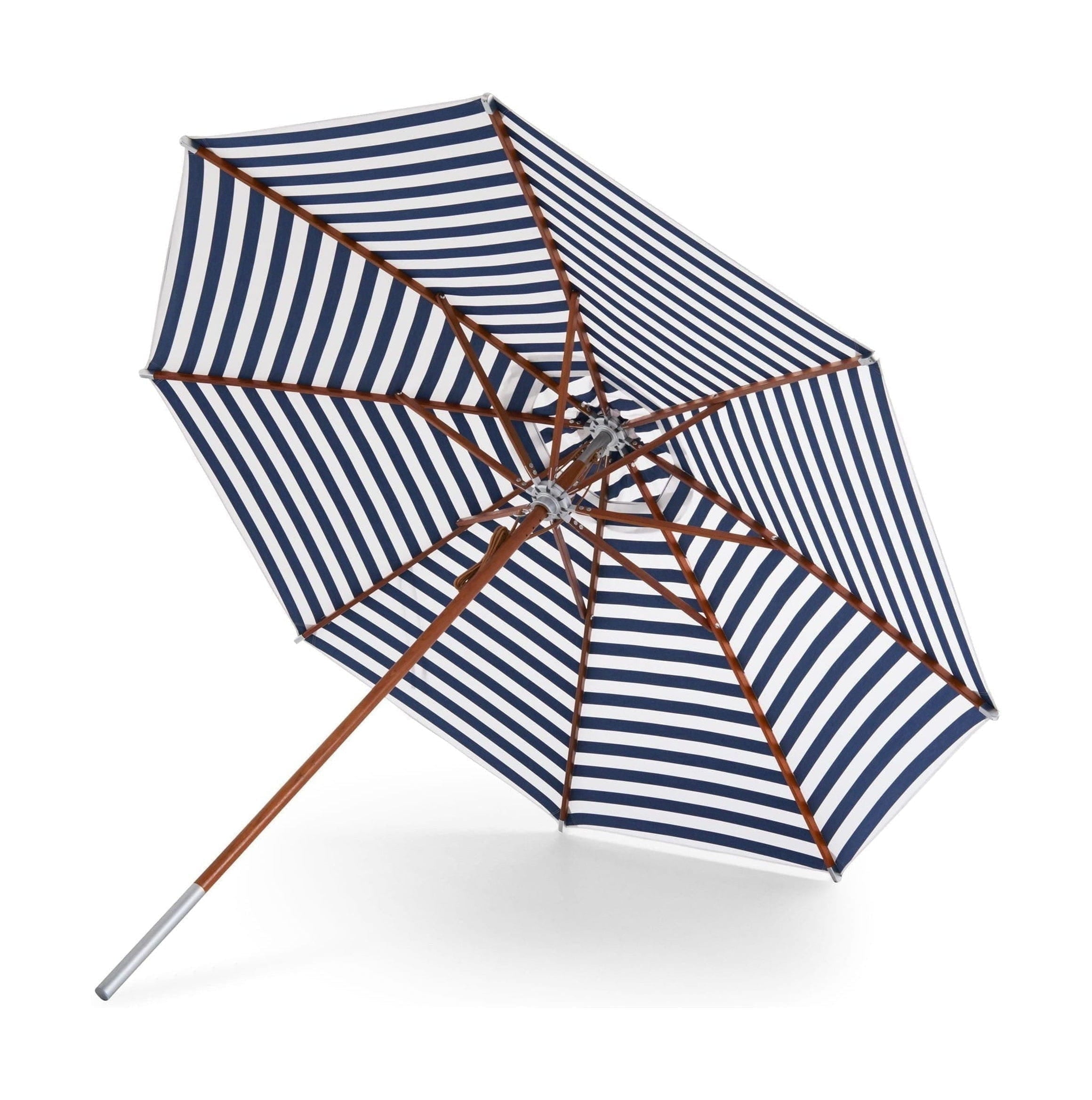 [product_category]-Skagerak Atlantis Parasol ø330 Cm, Dark Blue Stripes-Skagerak-5706420108771-1910091-SKA-1