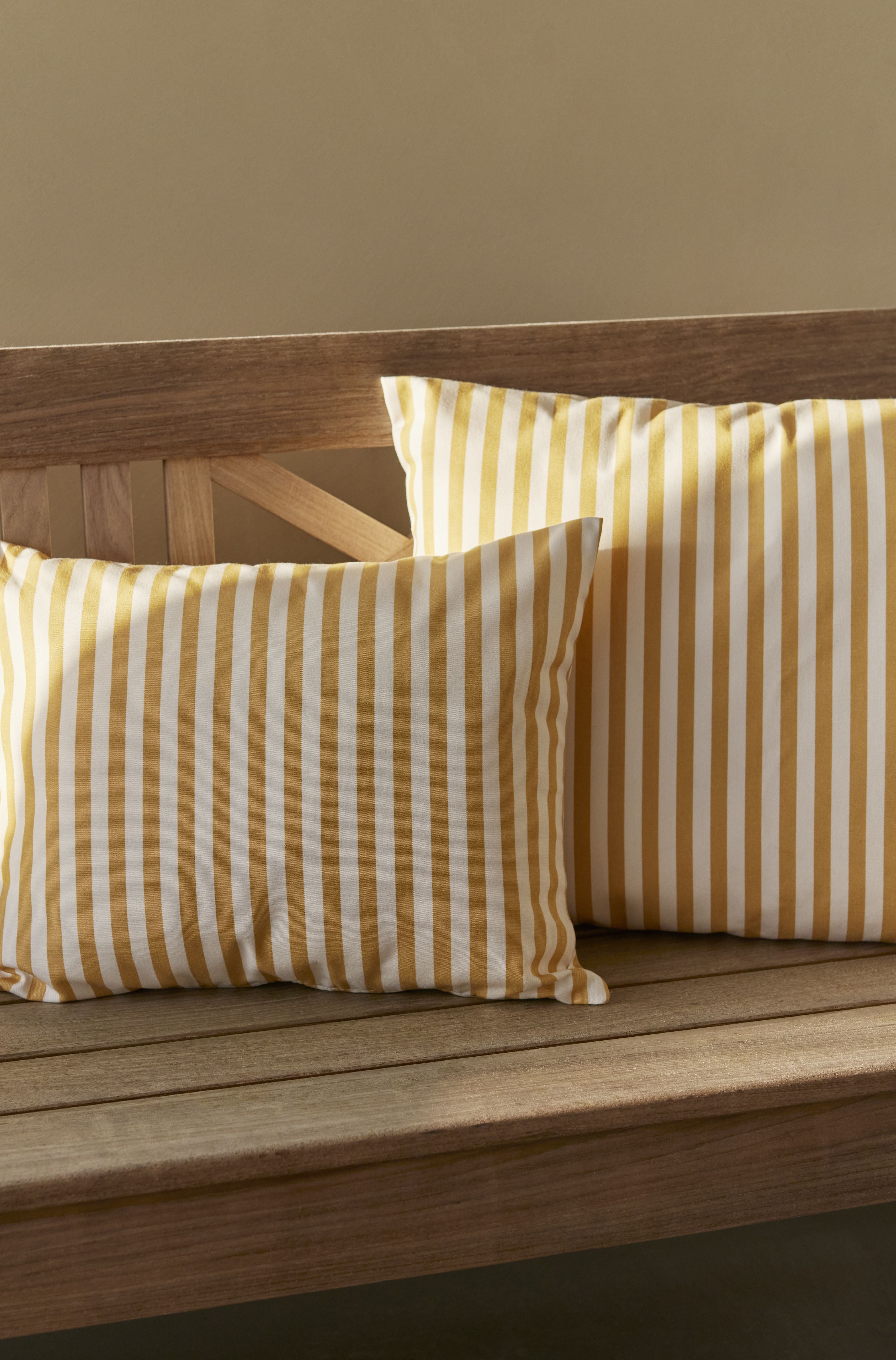 [product_category]-Skagerak Barriere Pillow 60x50 Cm, Golden Yellow Stripe-Skagerak-5706420118046-1961247-SKA-2