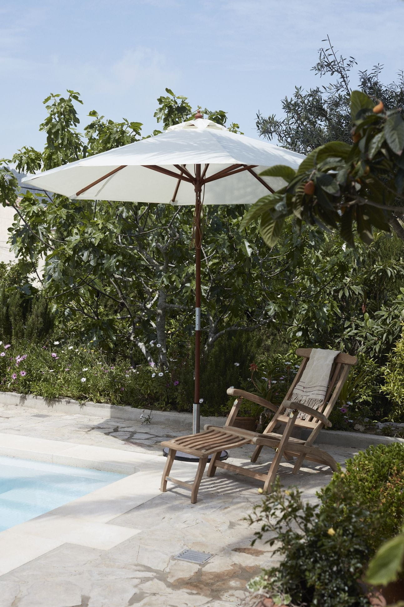 [product_category]-Skagerak Catania Parasol ø270 Cm, Off White-Skagerak-5706420049364-S1910130-SKA-4