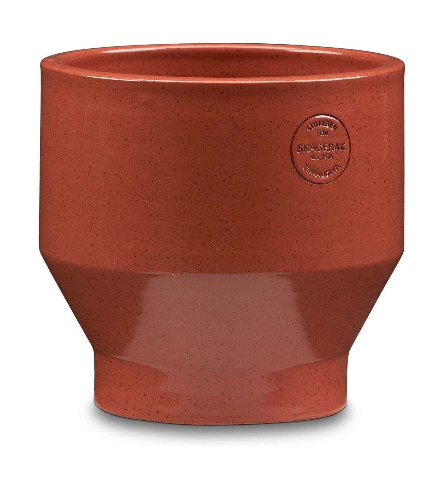 [product_category]-Skagerak Edge Flowerpot ø18 Cm, Terracotta-Skagerak-5706420077756-1810410-SKA-1