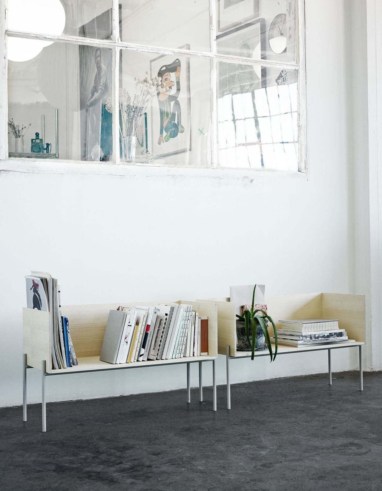 [product_category]-Skagerak Frame For Vivlio Shelf Modules, Silk Grey-Skagerak-5706420086147-1930474-SKA-5