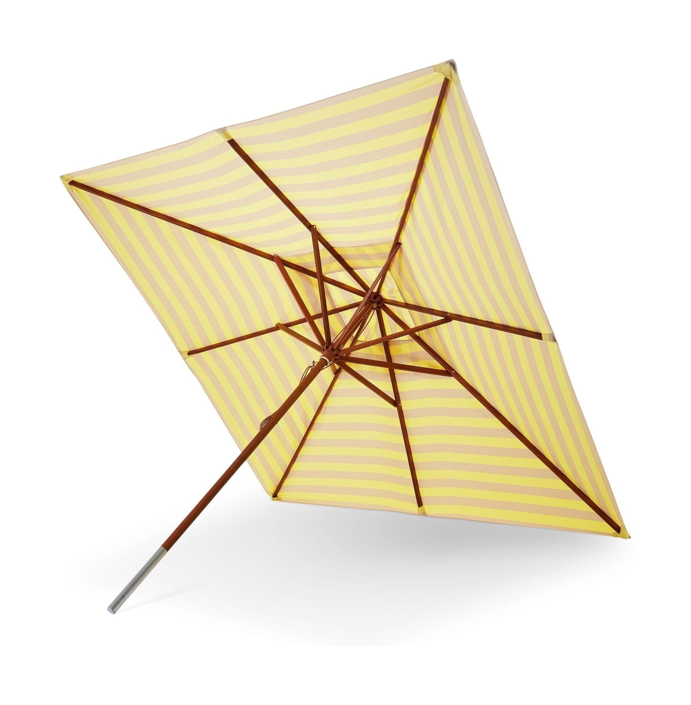 [product_category]-Skagerak Messina Parasol 300x300 Cm, Lemon/Sand Strip-Skagerak-5706420112761-1910121-SKA-1