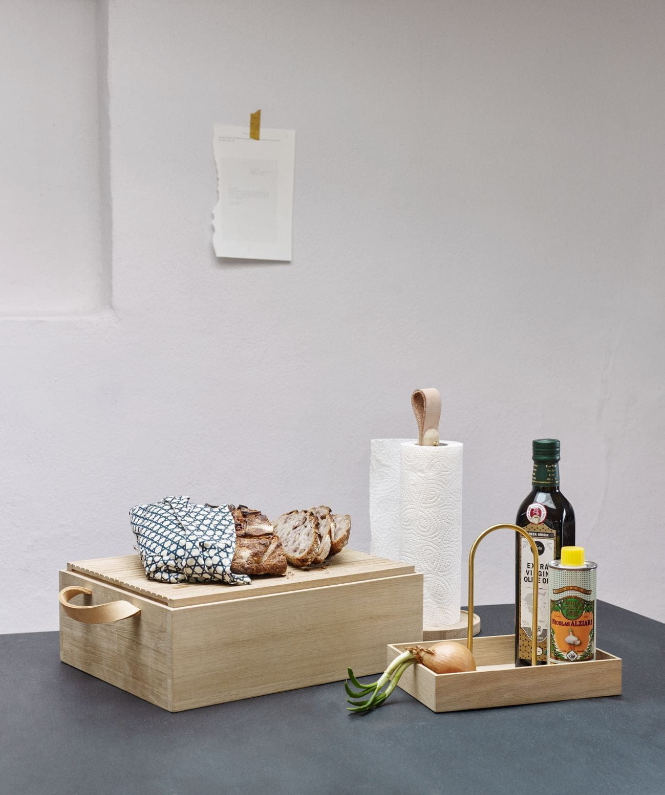 [product_category]-Skagerak Norr Paper Towel Holder, Oak-Skagerak-5706420073819-S1930239-SKA-7
