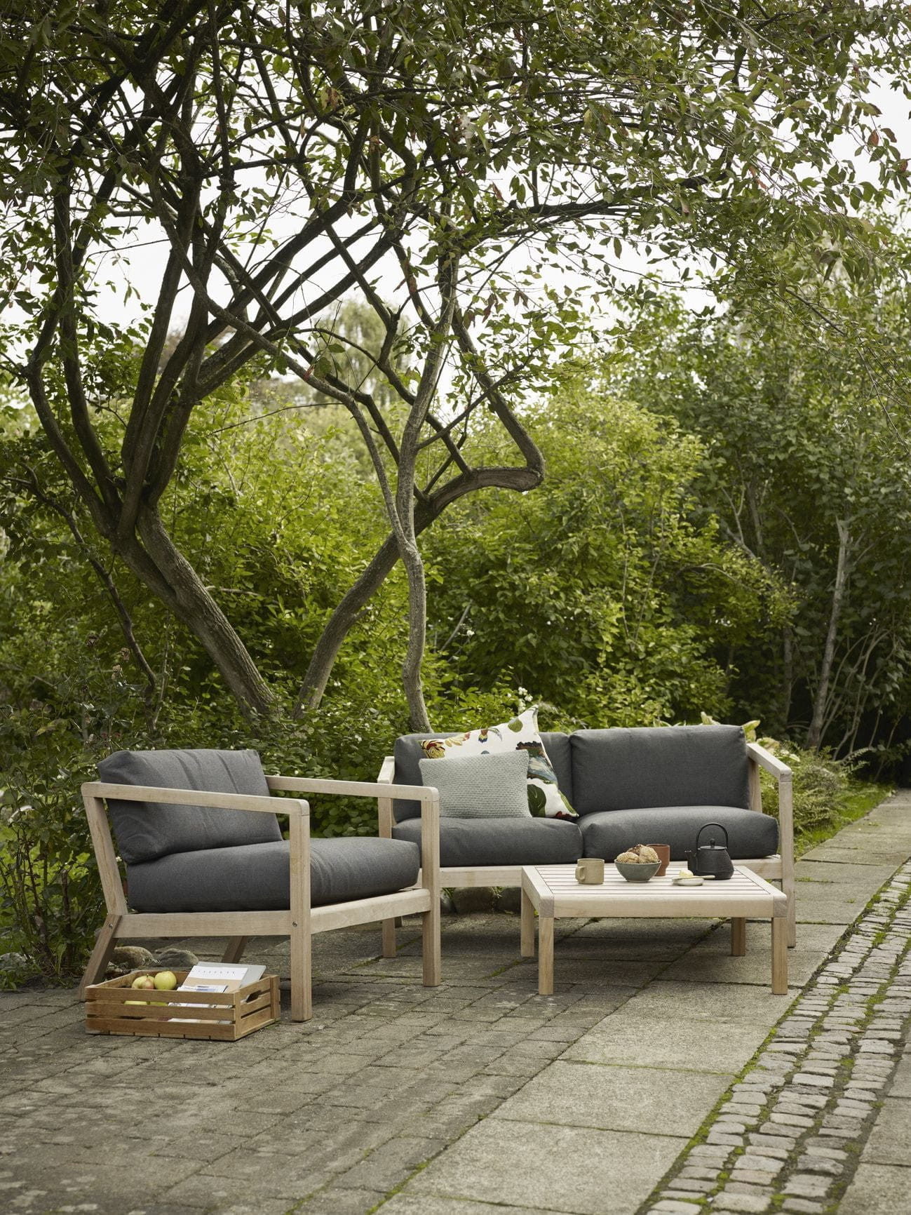 [product_category]-Skagerak Virkelyst 2 Seater Sofa, Charcoal-Skagerak-5706420077565-1505782-SKA-2