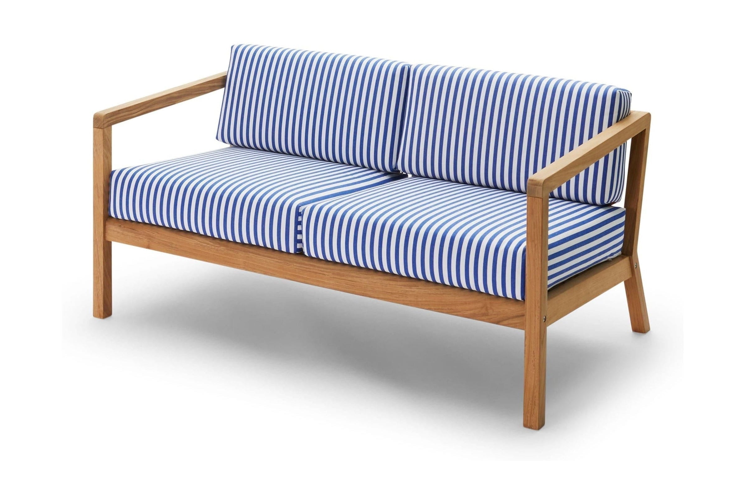 [product_category]-Skagerak Virkelyst 2 Seater Sofa, Sea Blue Stripe-Skagerak-5706420102779-1505885-SKA-1