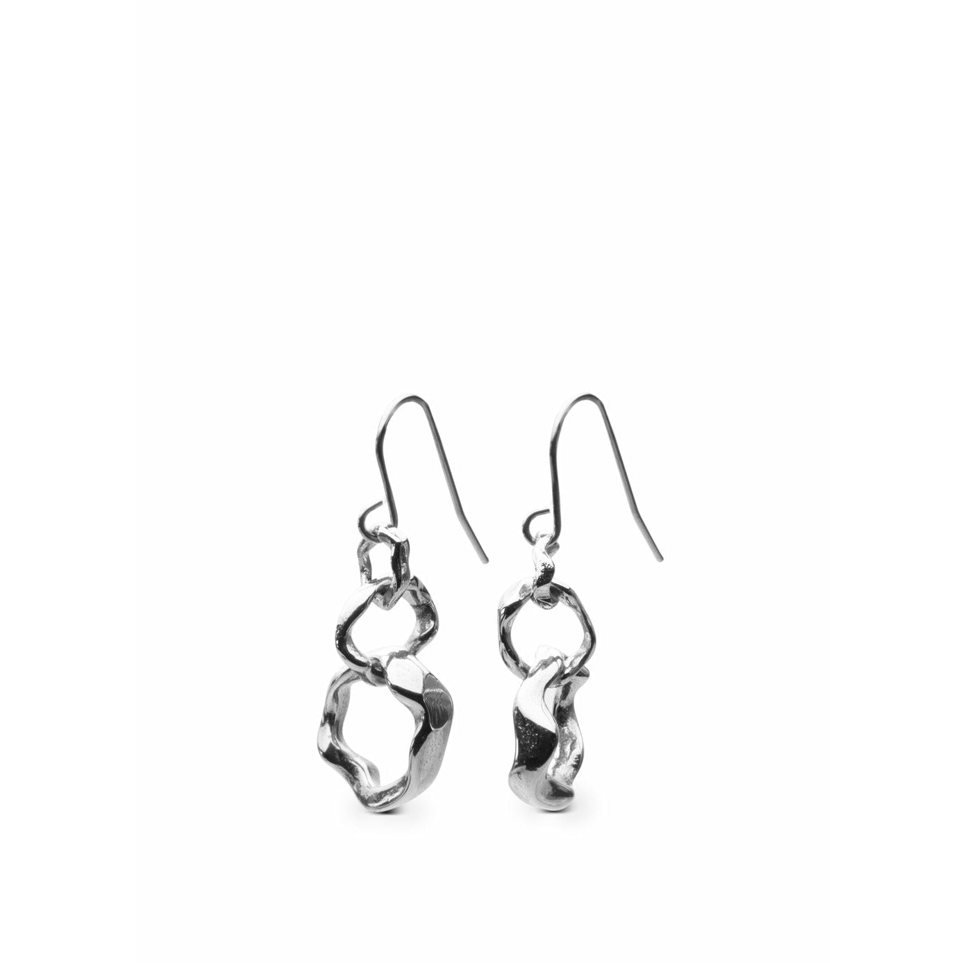 [product_category]-Skultuna Chunky Petit Earrings Polished Steel, ø1,5 Cm-Skultuna-7340037823030-1254-S-SKU-1