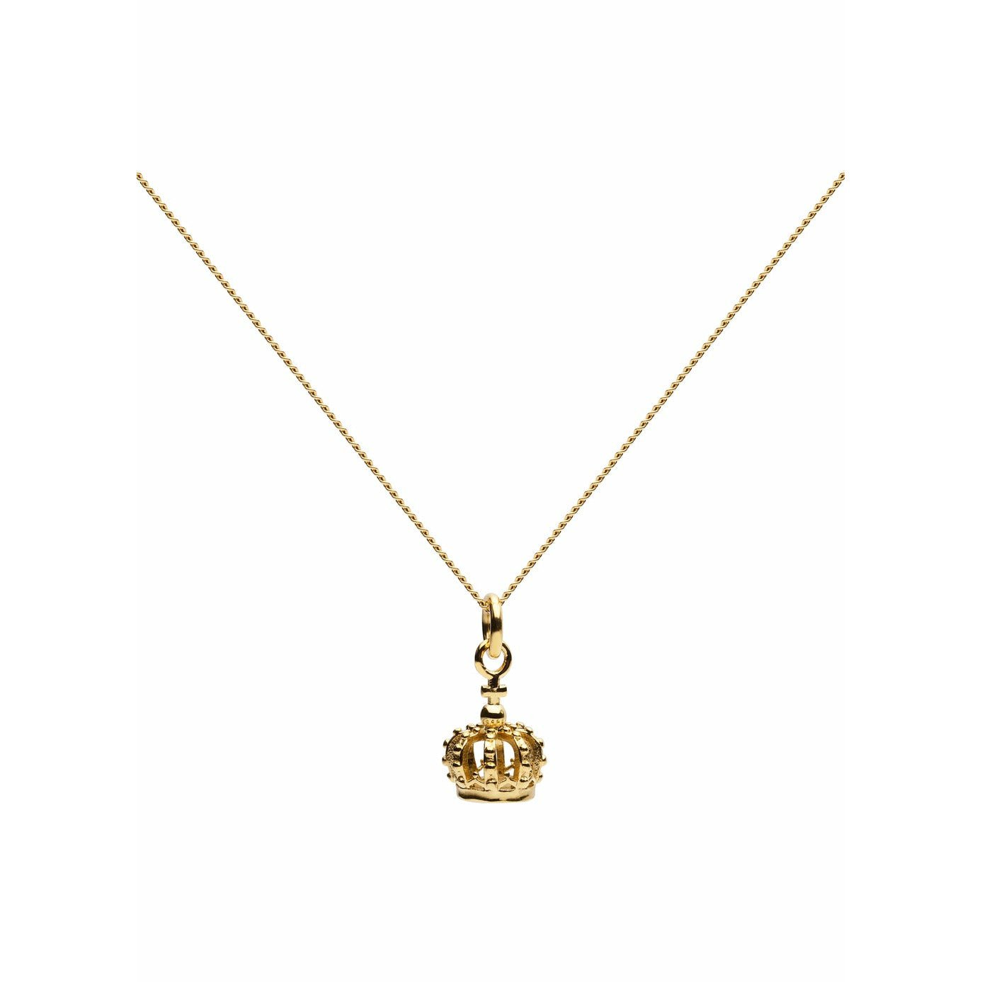 [product_category]-Skultuna Crown Necklace 316 L Steel Gold Plated, ø50 Cm-Skultuna-7340037819989-816-SKU-1