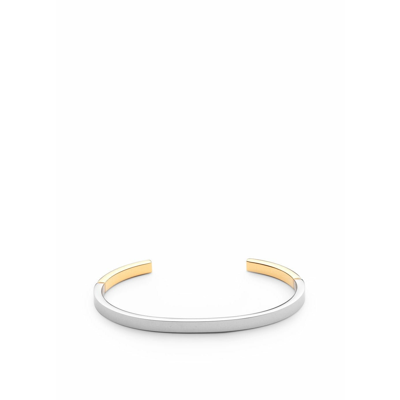 [product_category]-Skultuna Icon Bracelet Middle Polished Steel/Gold Plated, ø16,5 Cm-Skultuna-7340037824907-1474-M-SKU-1