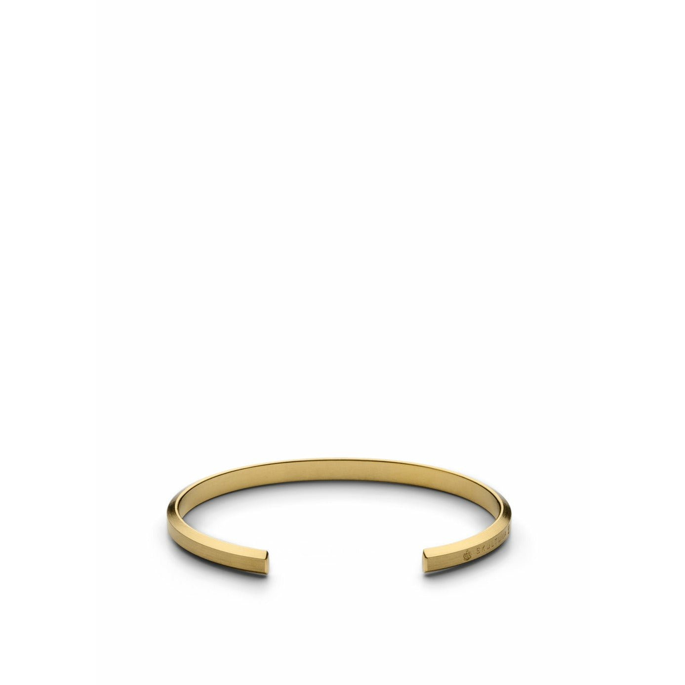 [product_category]-Skultuna Icon Thin Bracelet Large ø18,5 Cm, Brass Matt-Skultuna-7340037821562-1448-L-SKU-1