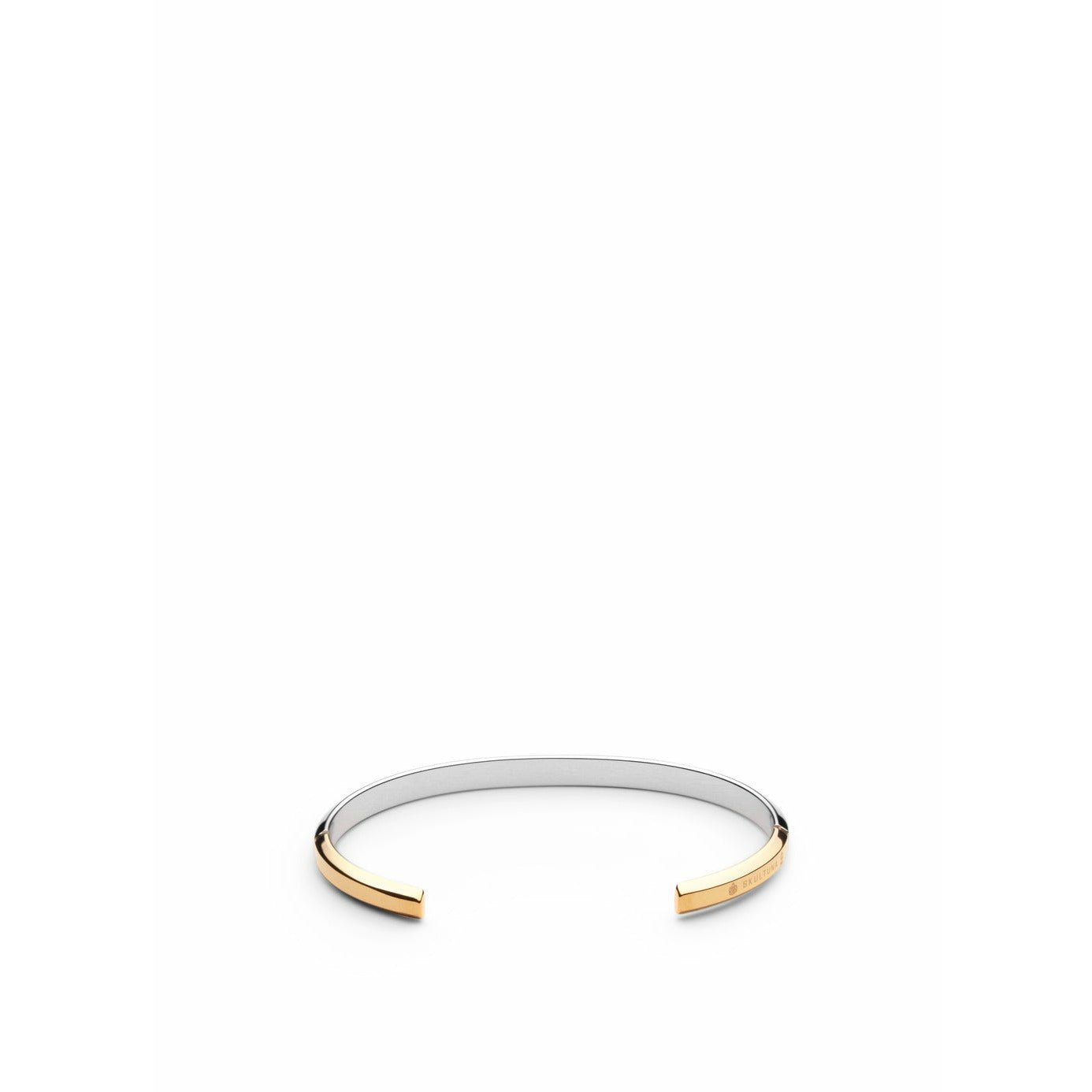 [product_category]-Skultuna Icon Thin Bracelet Large Polished Steel/Gold Plated, ø18,5 Cm-Skultuna-7340037824181-1475-L-SKU-3