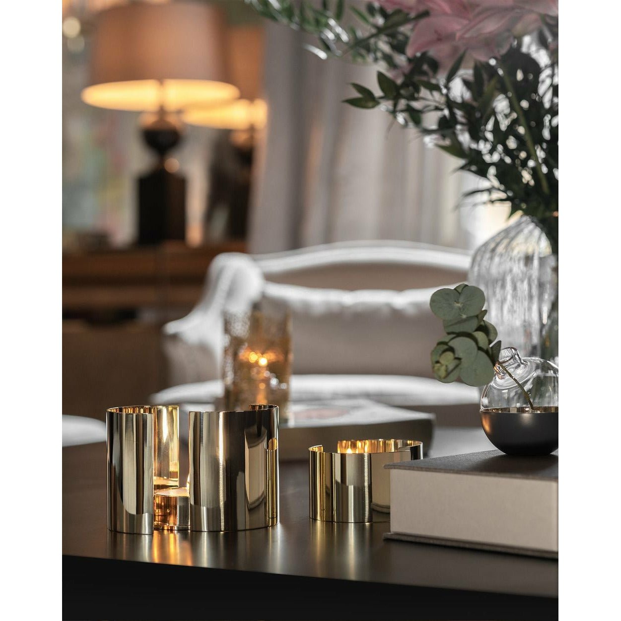 [product_category]-Skultuna Infinity Candlestick Small, Brass-Skultuna-7340037818593-615-SKU-6