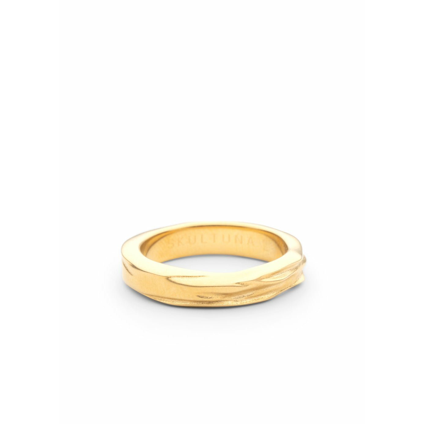 [product_category]-Skultuna Opaque Objects Ring Medium Matt Gold, ø1,81 Cm-Skultuna-7340037823382-1524-2-M-SKU-1