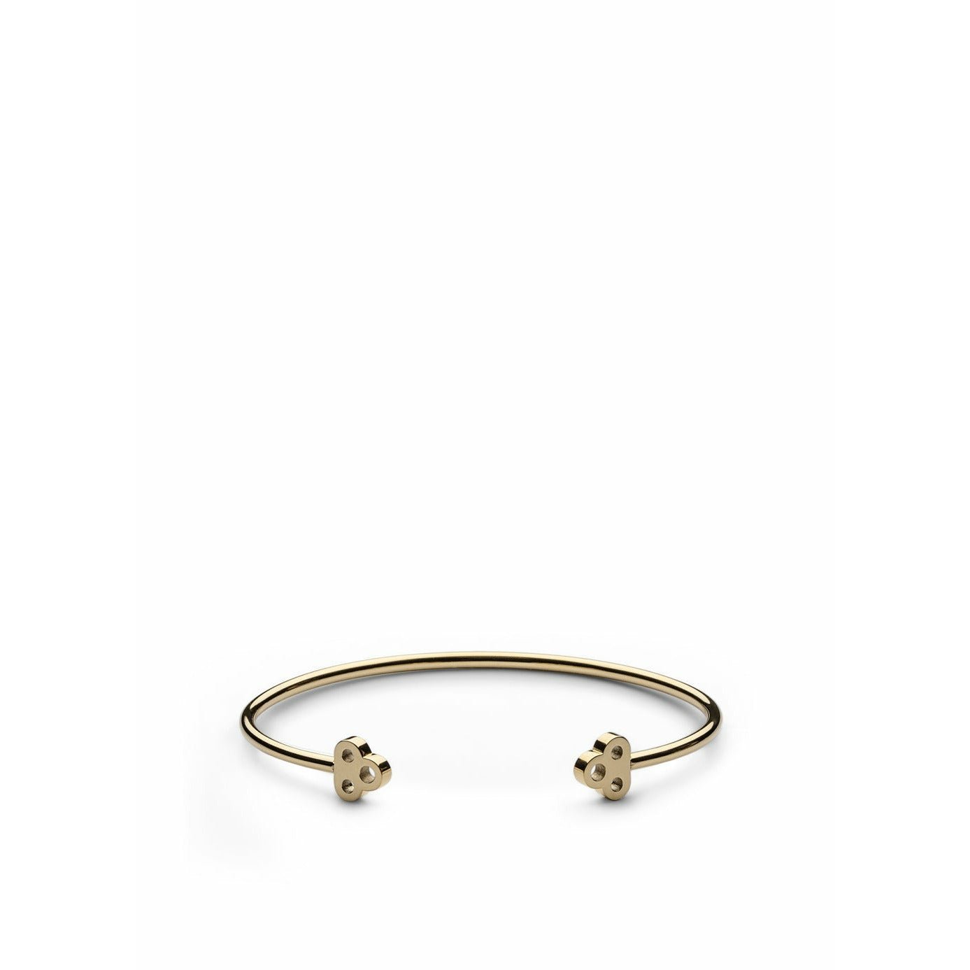 [product_category]-Skultuna Open Key Bracelet Medium Gold Plated, ø16,5 Cm-Skultuna-7340037817350-1706-M-SKU-1