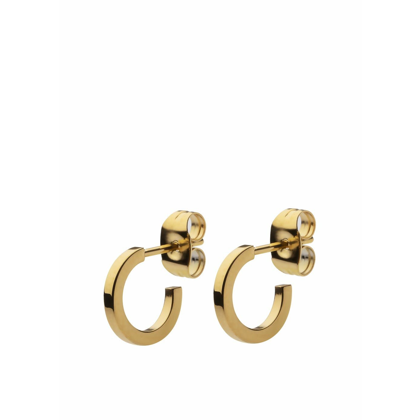 [product_category]-Skultuna Sb Earrings 316 L Steel Gold Plated, ø1,3 Cm-Skultuna-7340037820893-1916-M-SKU-2