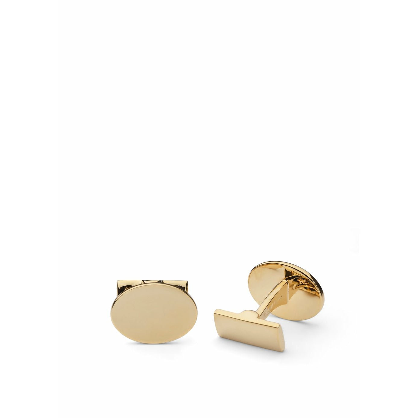 [product_category]-Skultuna The Black Tie Cufflink Oval, Gold Plated-Skultuna-7340037806835-1061-G-SKU-1