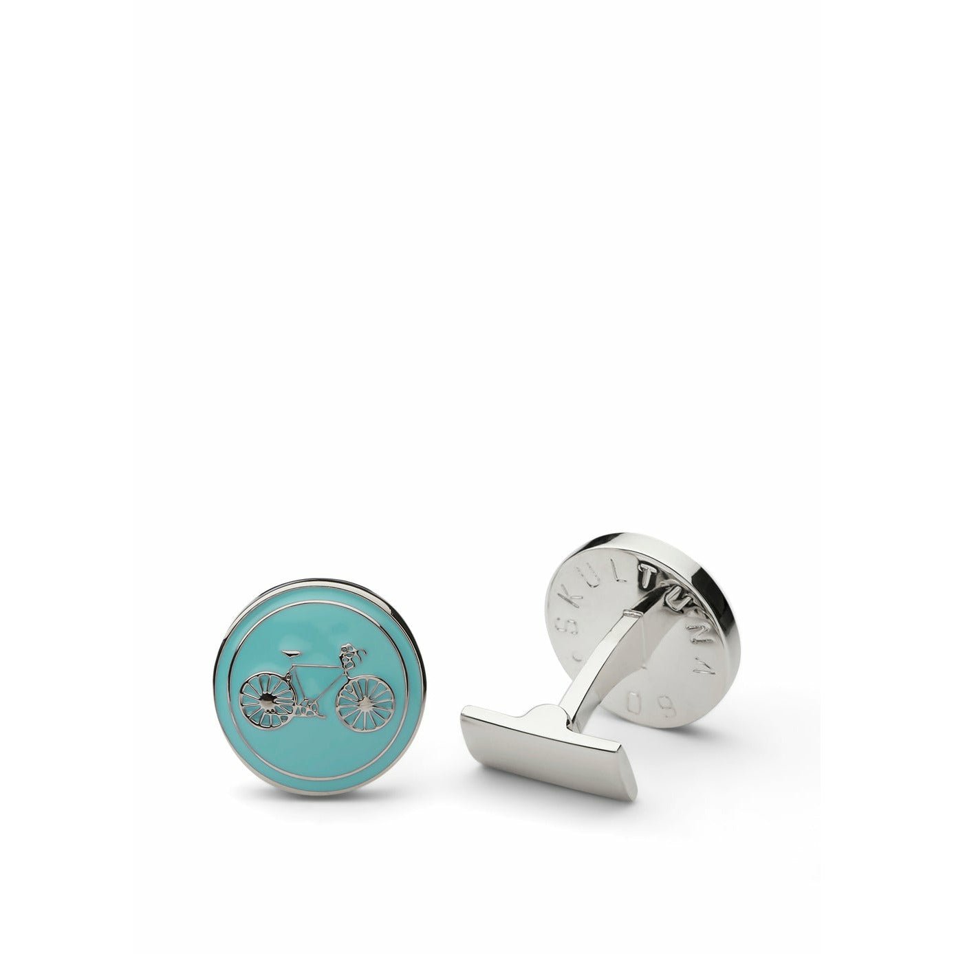 [product_category]-Skultuna Themocracy Cufflink ø1,7 Cm, Light Blue-Skultuna-7340037806682-1042-LB-SKU-1