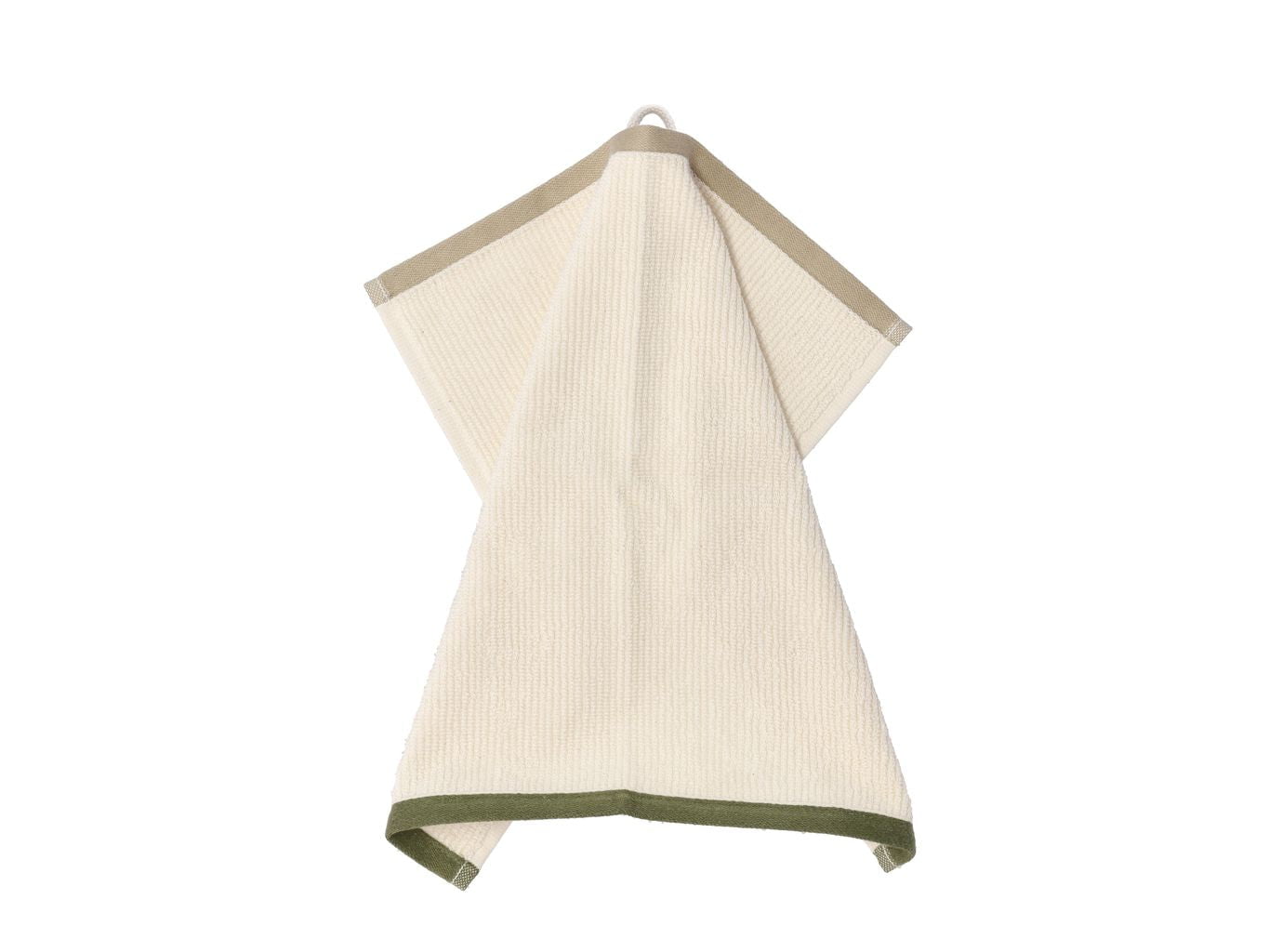 [product_category]-Södahl Contrast Washcloth 30x30, Olive-Södahl-5722000257233-25723-SÖD-2