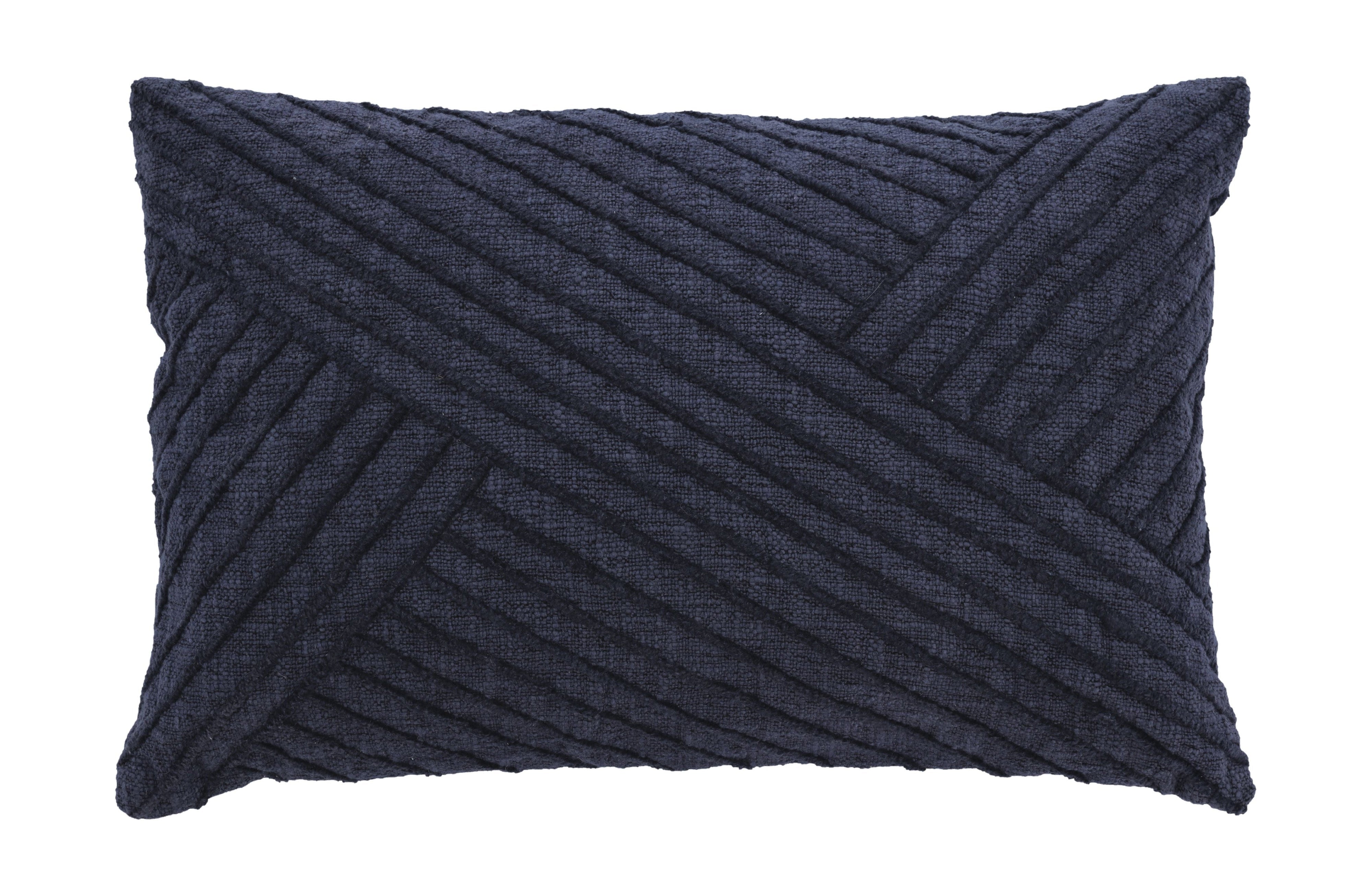 Södahl Diagonal Cushion Cover 40x60 cm, Indigo