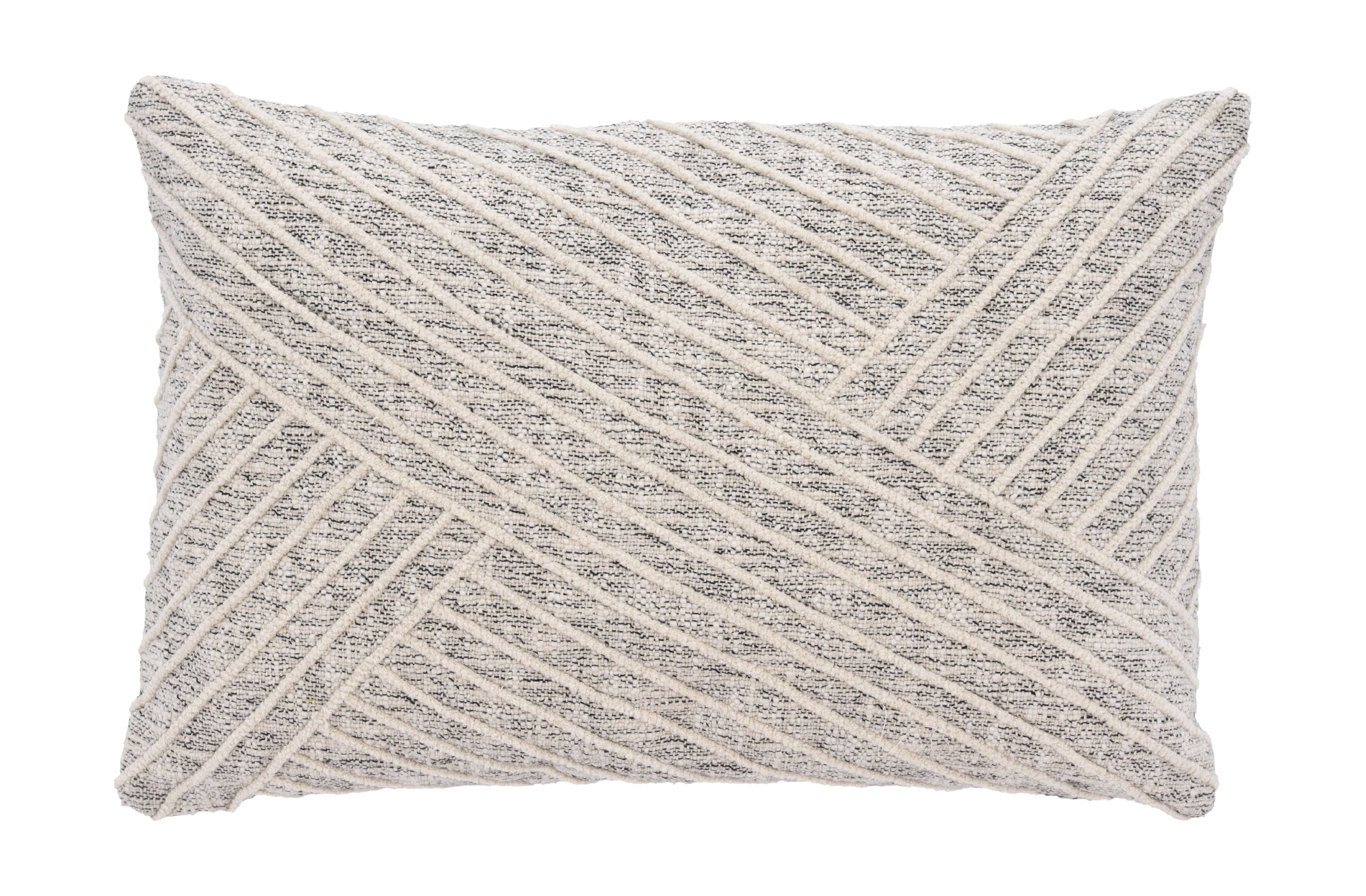 [product_category]-Södahl Diagonal Cushion Cover 40x60 Cm, Offwhite-Södahl-5722000297673-29767-SOD-1