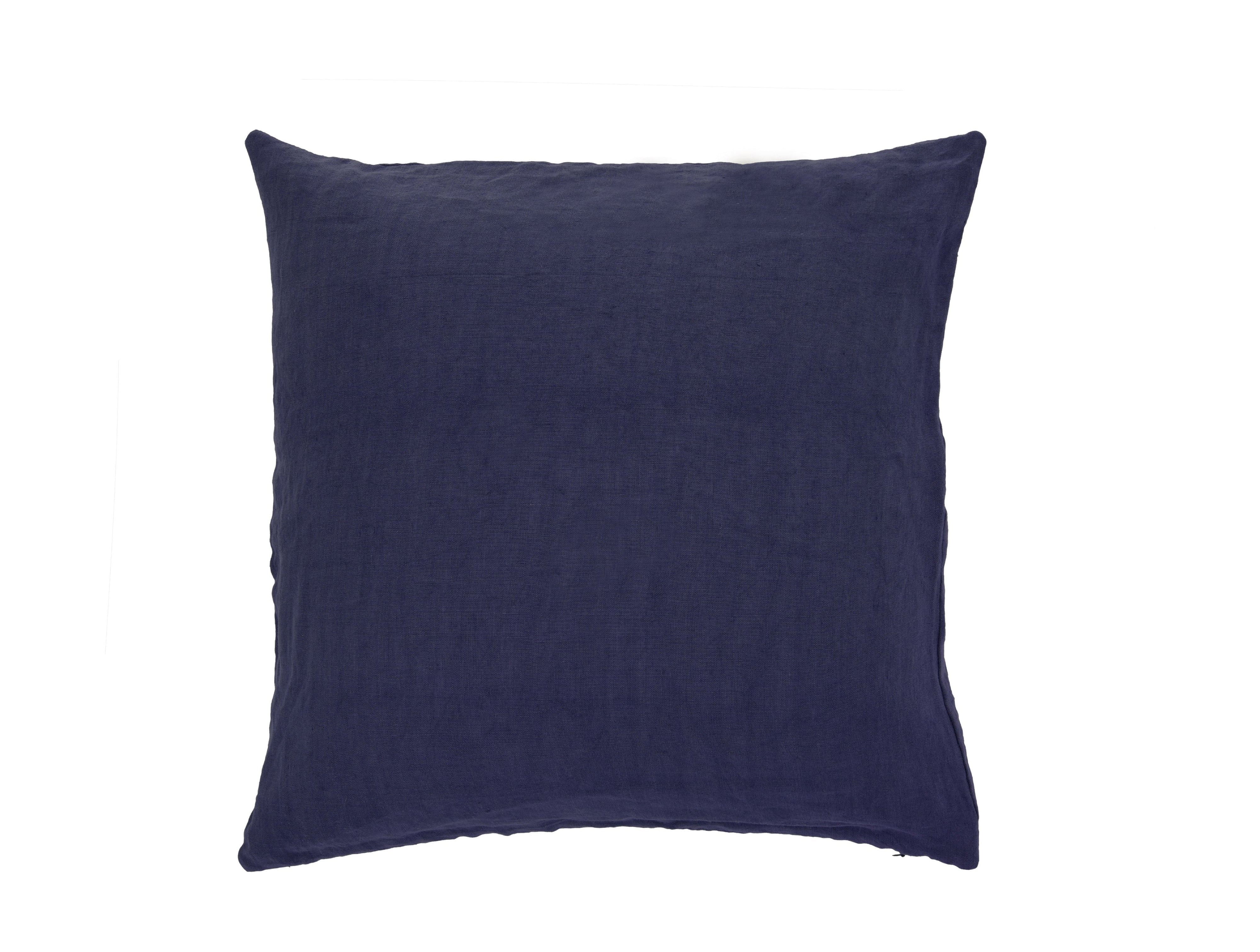 Södahl Linen Cushion Cover 50x50 cm, Royal Blue