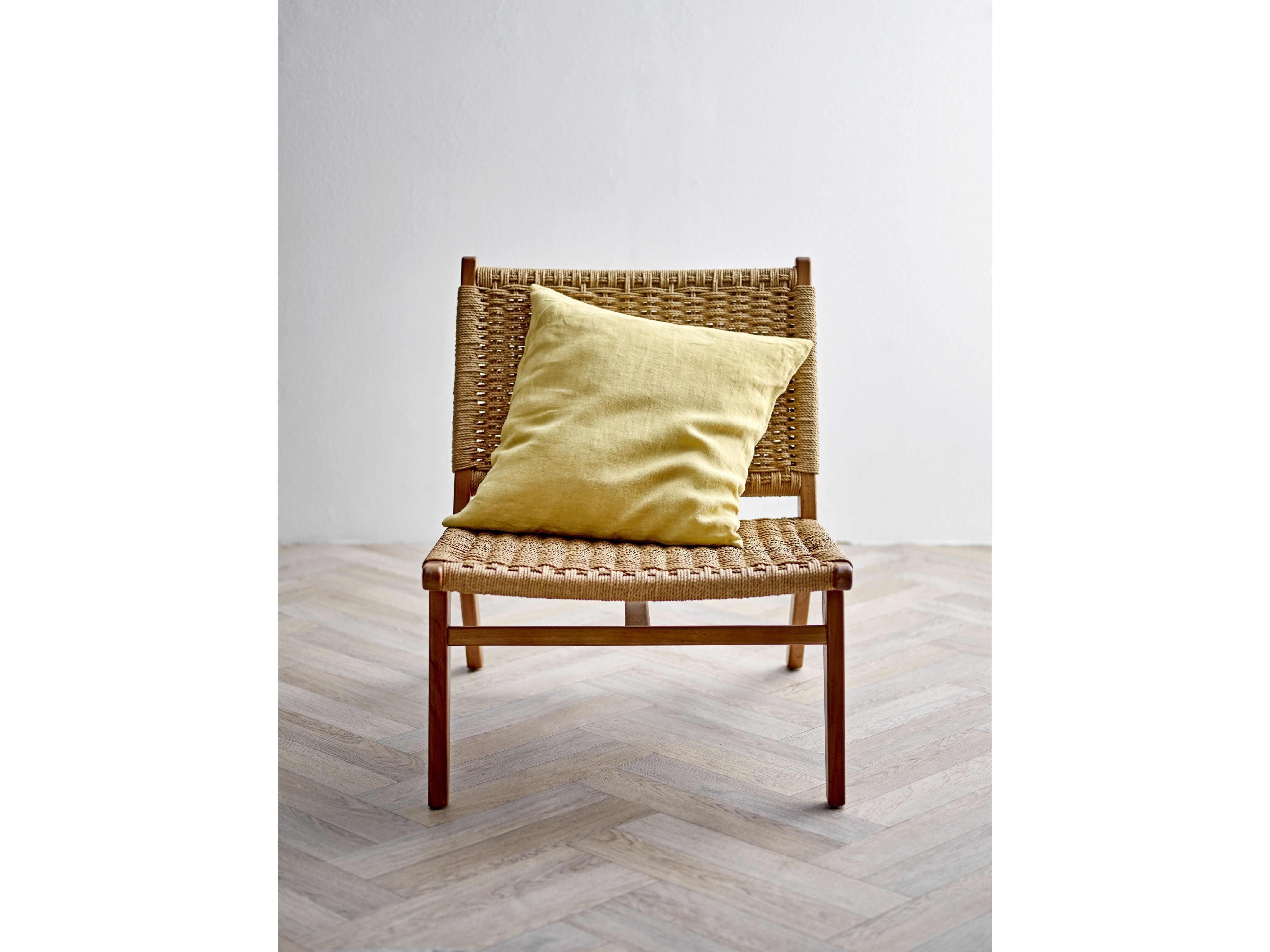 [product_category]-Södahl Linen Cushion Cover 50x50 Cm, Straw-Södahl-5722000298052-29805-SOD-3