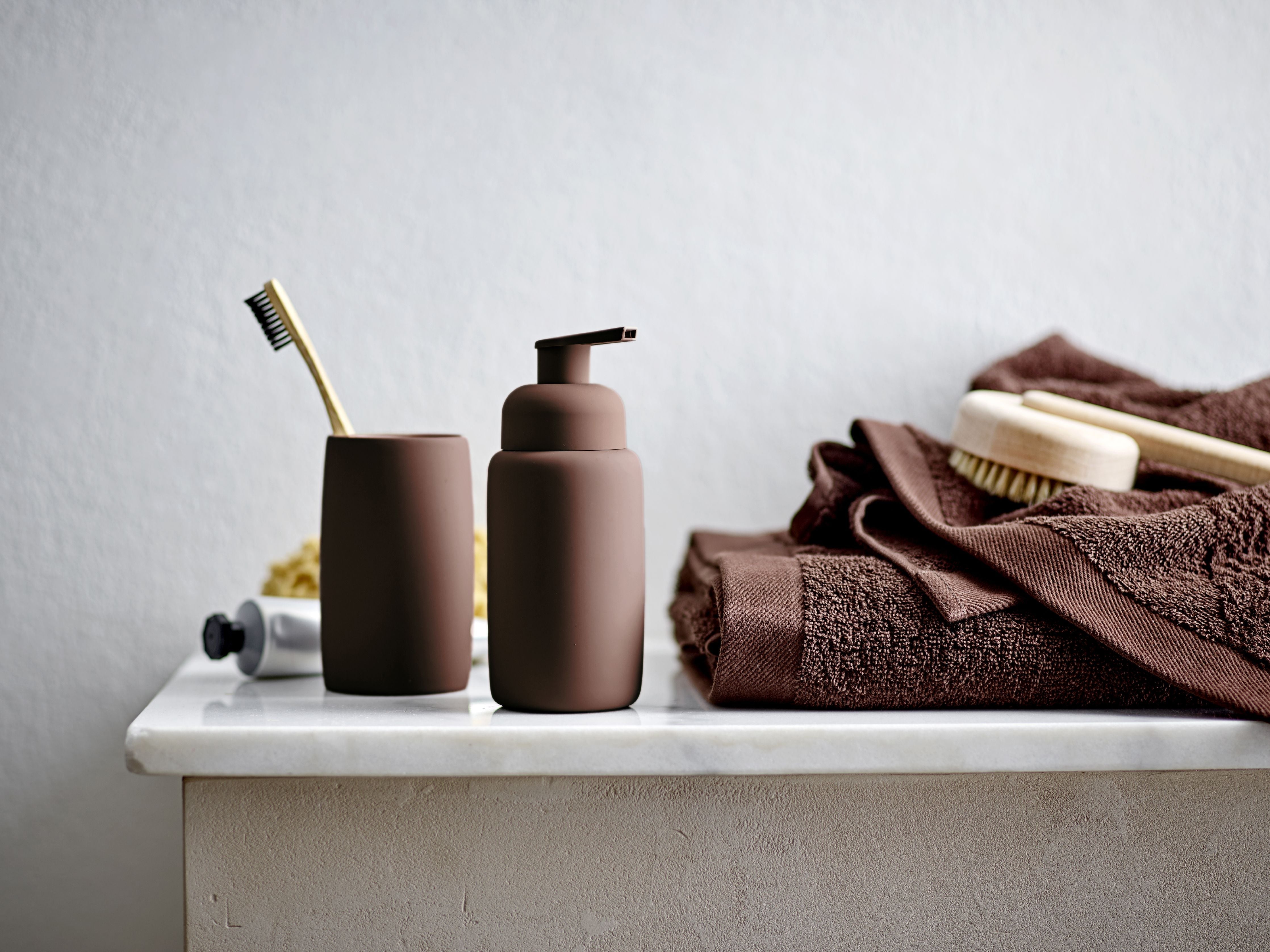 [product_category]-Södahl Mono Soap Dispenser, Coffee Brown-Södahl-5722000305385-30538-SOD-2