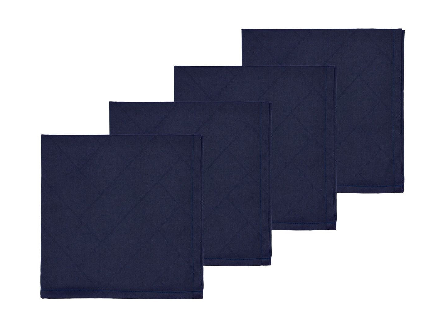 [product_category]-Södahl Napkin Tiles Damask Indigo 4 Pcs.-Södahl-5722000280286-28028-SÖD-3