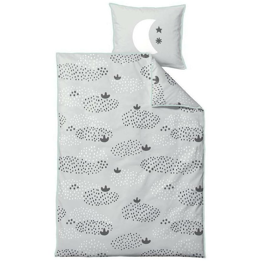 Södahl Raindrops Bed Linen 140x100 Cm, Black