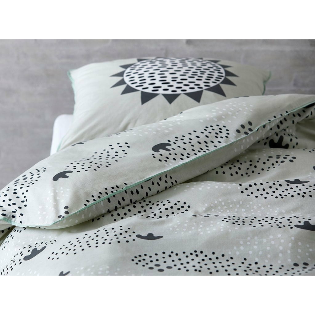 [product_category]-Södahl Raindrops Bed Linen 200x140 Cm, Black-Södahl-5722007140088-714008-SOD-2