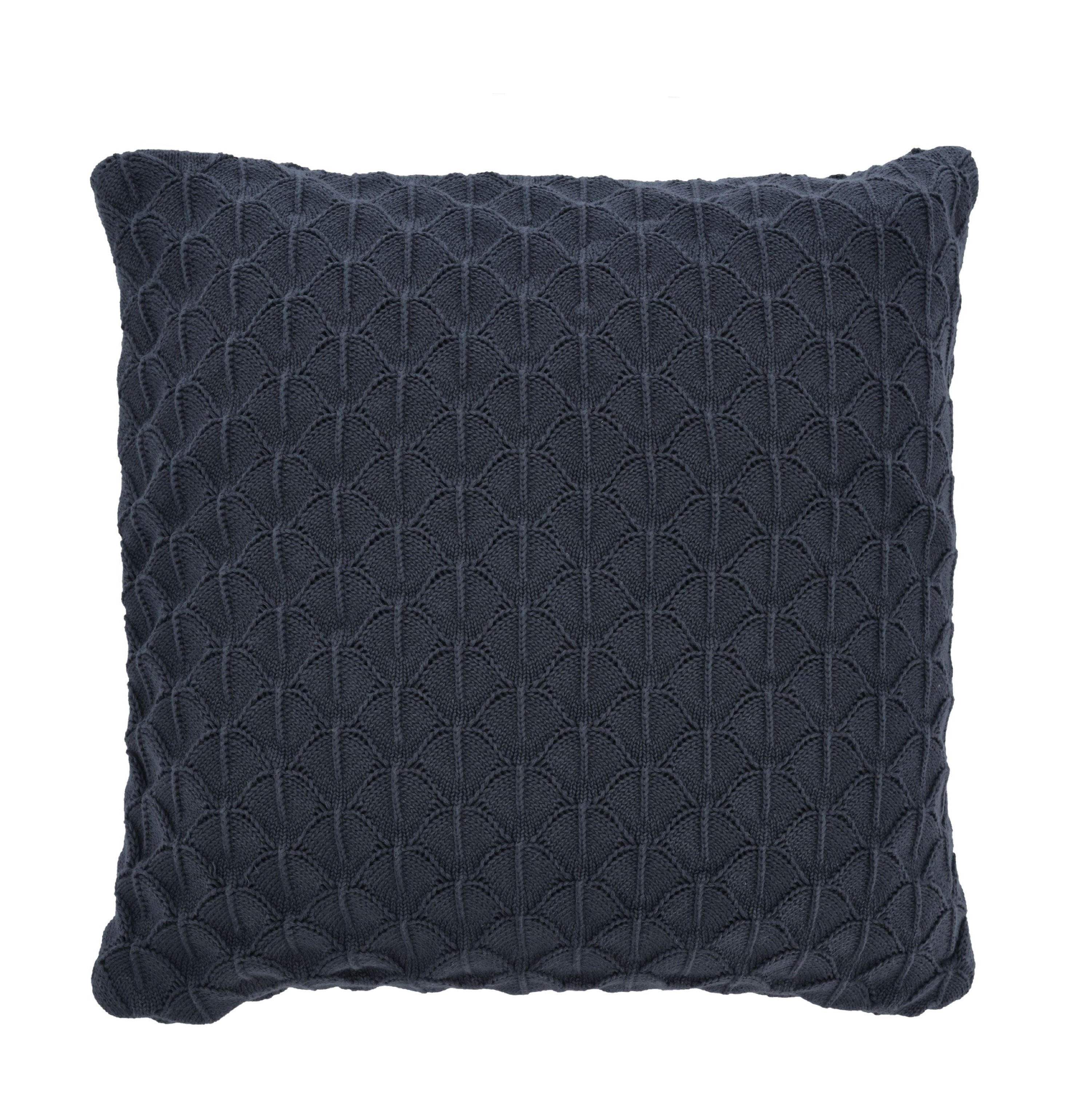 Södahl Scallop Cushion Cover 45x45 cm, Indigo