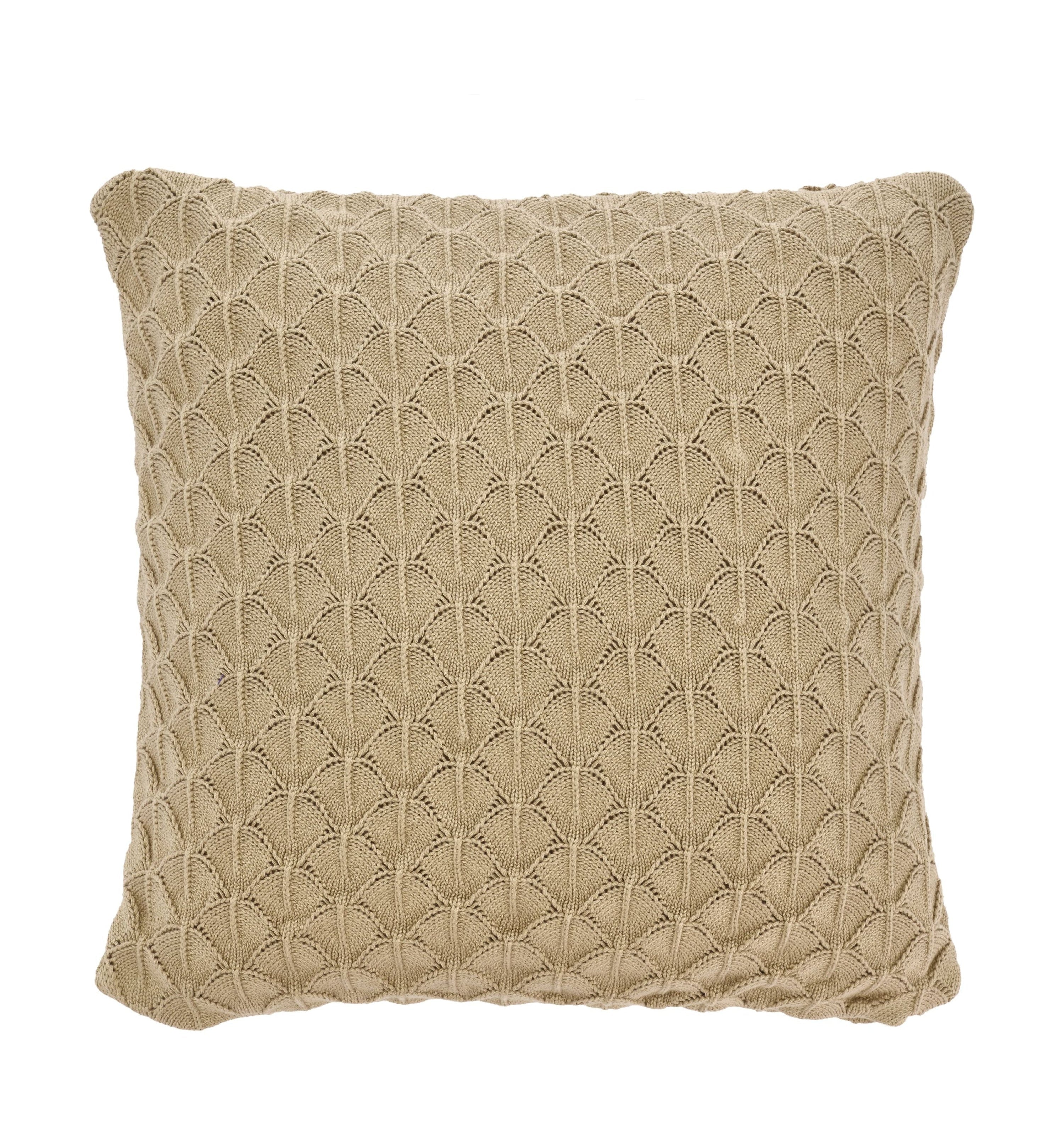 [product_category]-Södahl Scallop Cushion Cover 45x45 Cm, Taupe-Södahl-5722000298656-29865-SOD-1