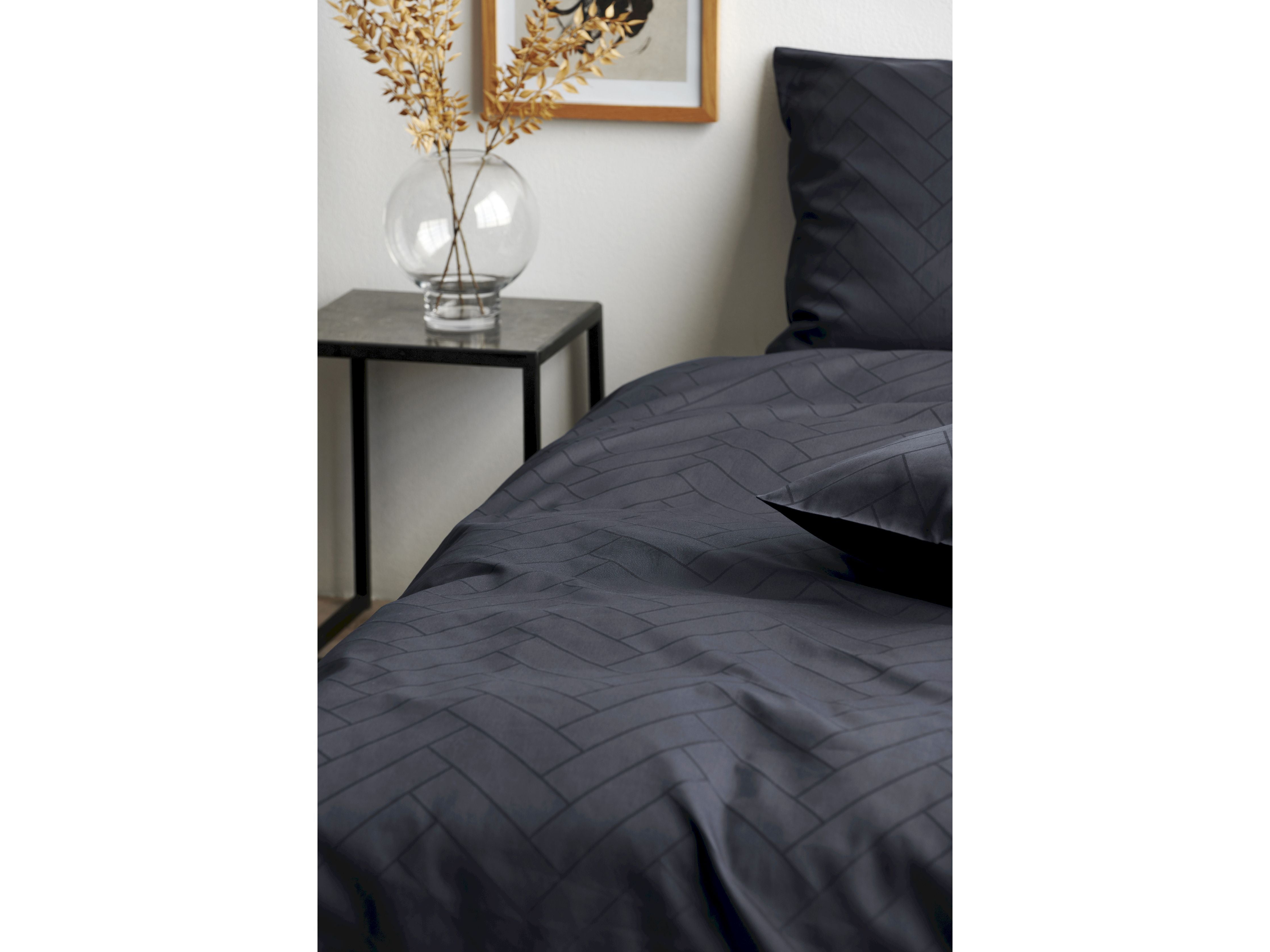 [product_category]-Södahl Tiles Bed Linen 140x200 Cm, Ink Blue-Södahl-5722000272038-27203-SOD-3