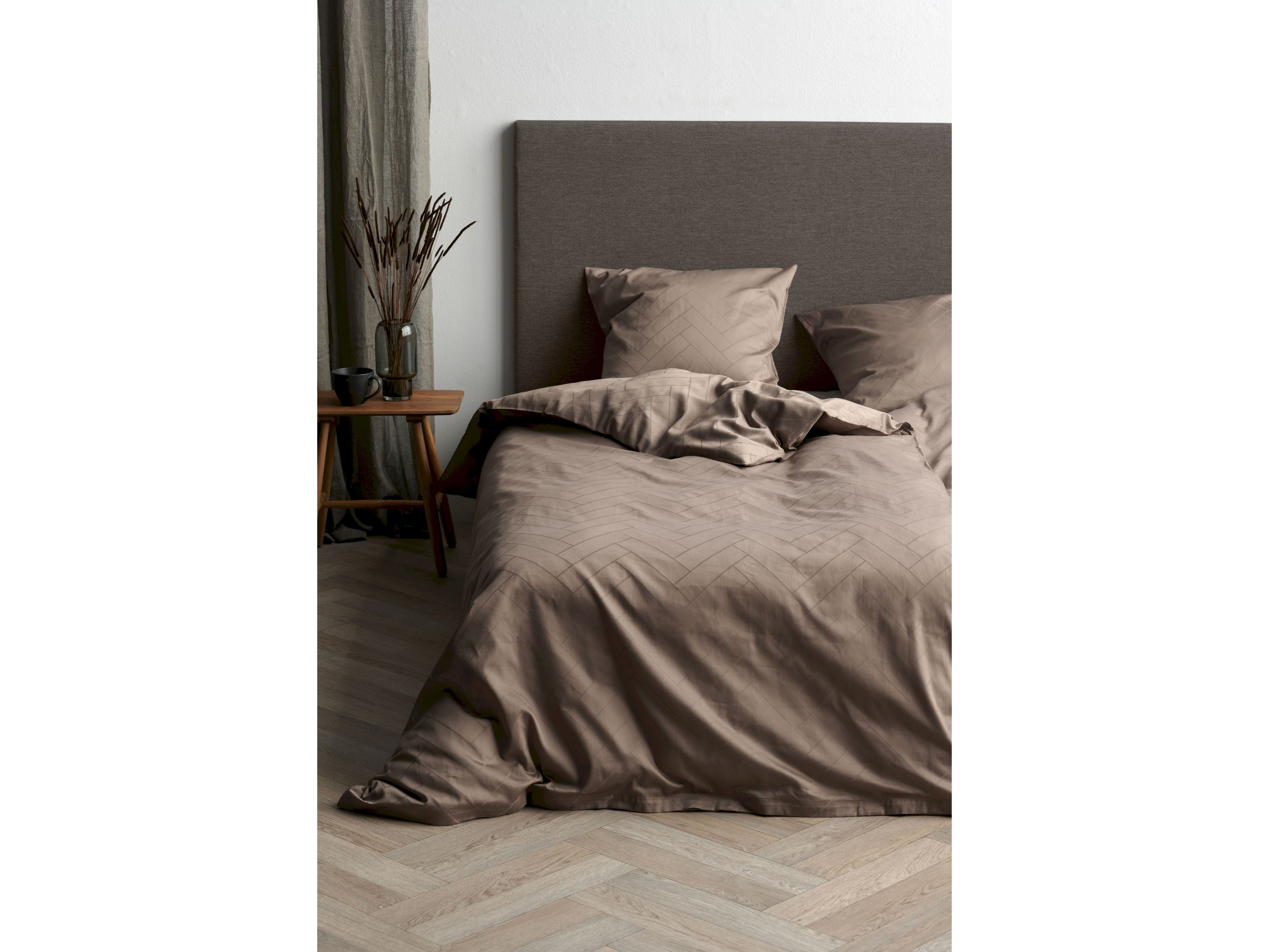 [product_category]-Södahl Tiles Bed Linen 140x200 Cm, Taupe-Södahl-5722000272021-27202-SOD-3