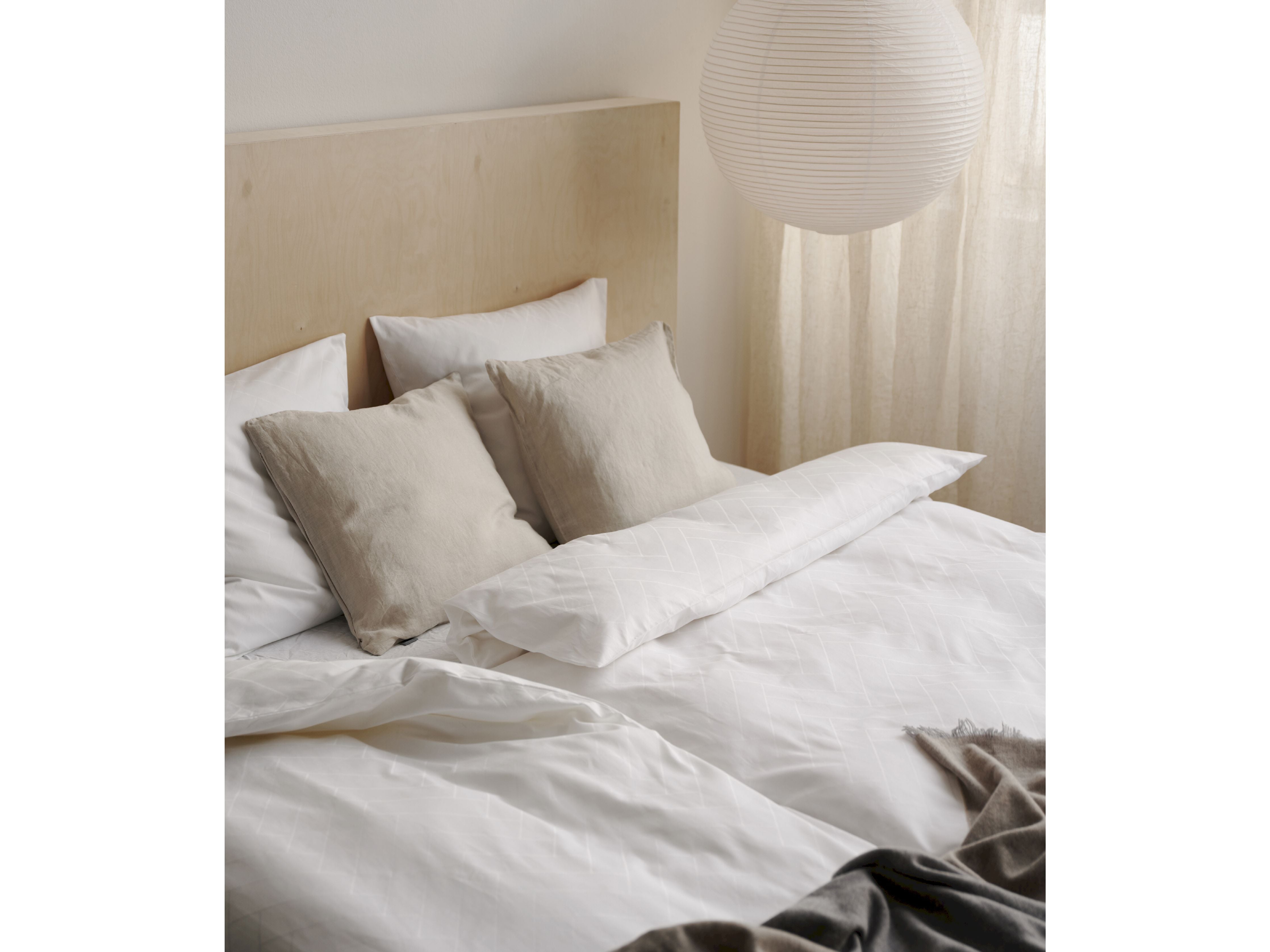 [product_category]-Södahl Tiles Bed Linen 140x220 Cm, White-Södahl-5722000272045-27204-SOD-5