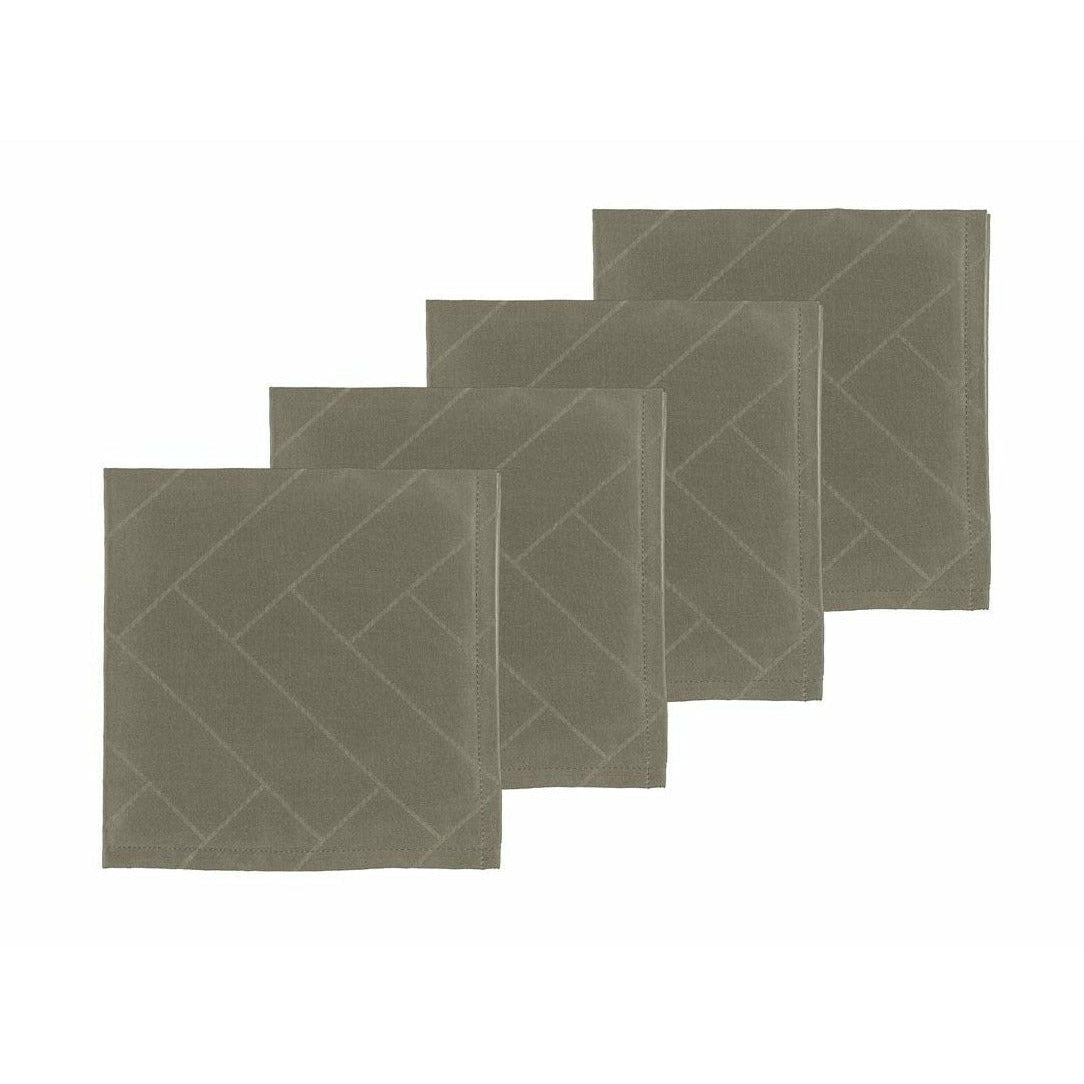 [product_category]-Södahl Tiles Damask Napkin Set Of 4, Eucalyptus-Södahl-5722000247791-24779-SOD-1