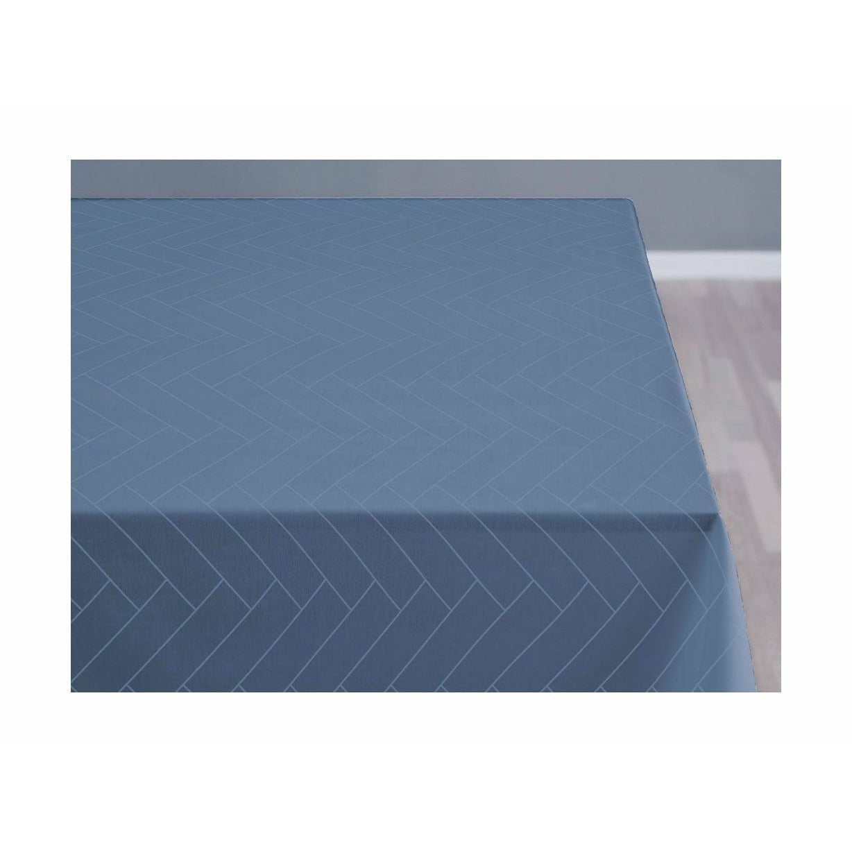 [product_category]-Södahl Tiles Damask Tablecloth 320x140 Cm, Sky Blue-Södahl-5722000247692-24769-SOD-1