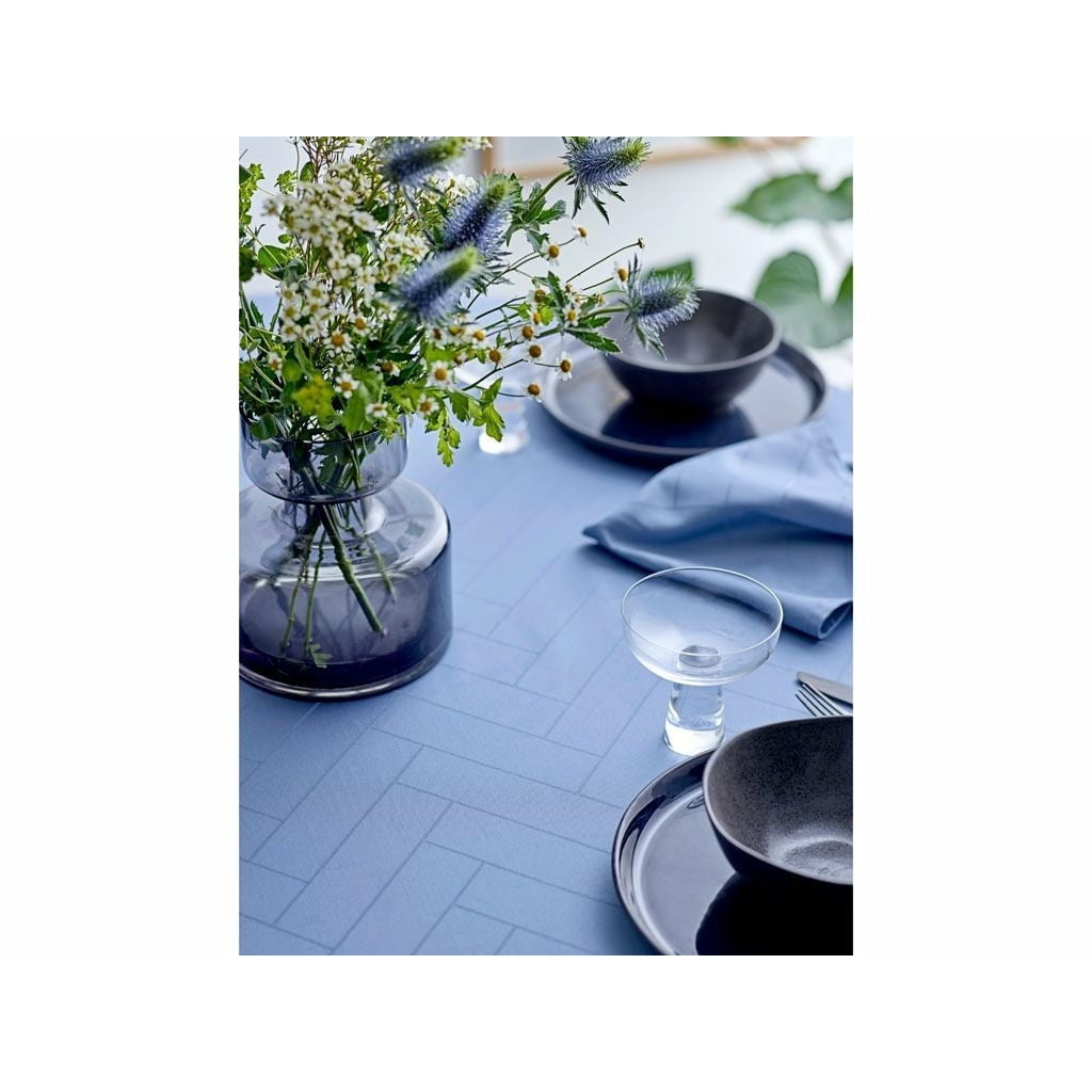 [product_category]-Södahl Tiles Damask Tablecloth 320x140 Cm, Sky Blue-Södahl-5722000247692-24769-SOD-2