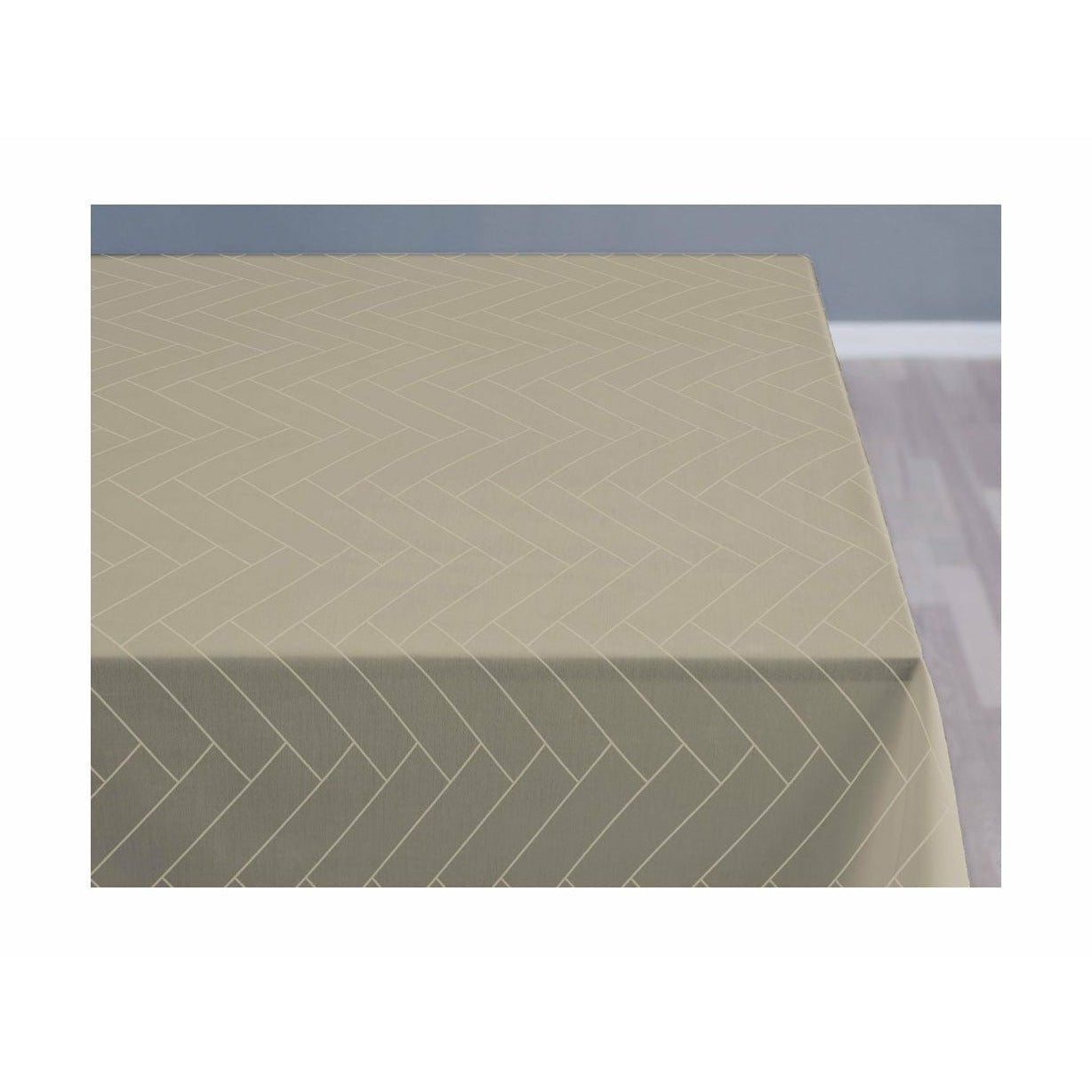 [product_category]-Södahl Tiles Damask Tablecloth ø 160 Cm, Eucalyptus-Södahl-5722000247784-24778-SOD-1