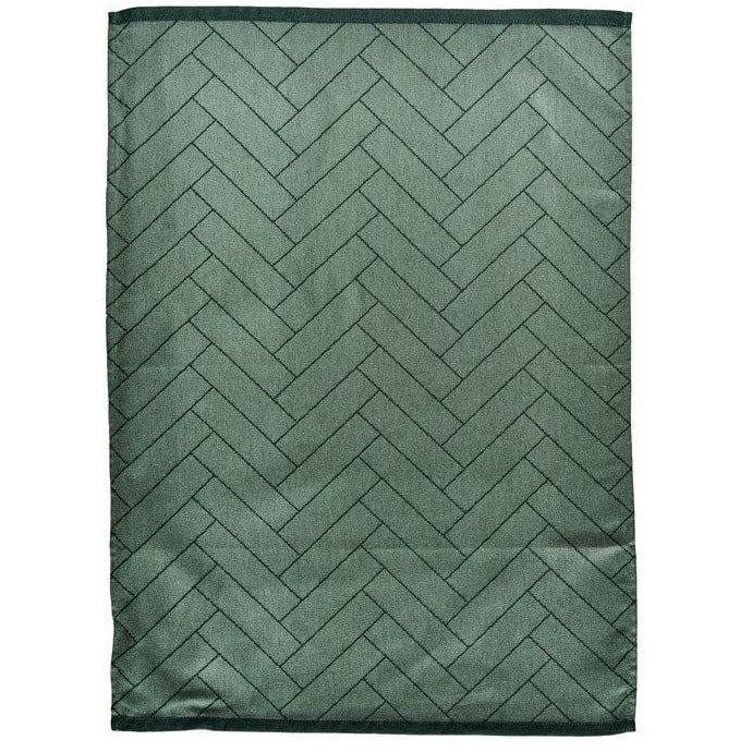 [product_category]-Södahl Tiles Tea Towel, Dusty Pine-Södahl-5722000140238-14023-SOD-1