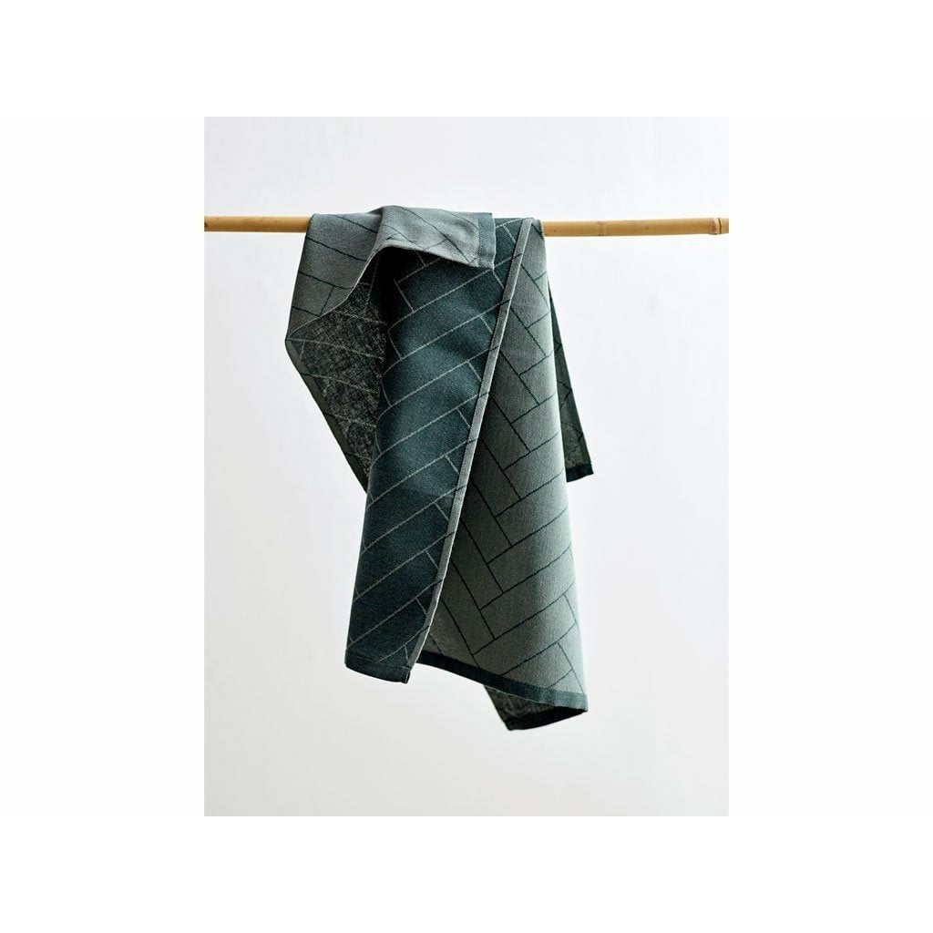 [product_category]-Södahl Tiles Tea Towel, Dusty Pine-Södahl-5722000140238-14023-SOD-2