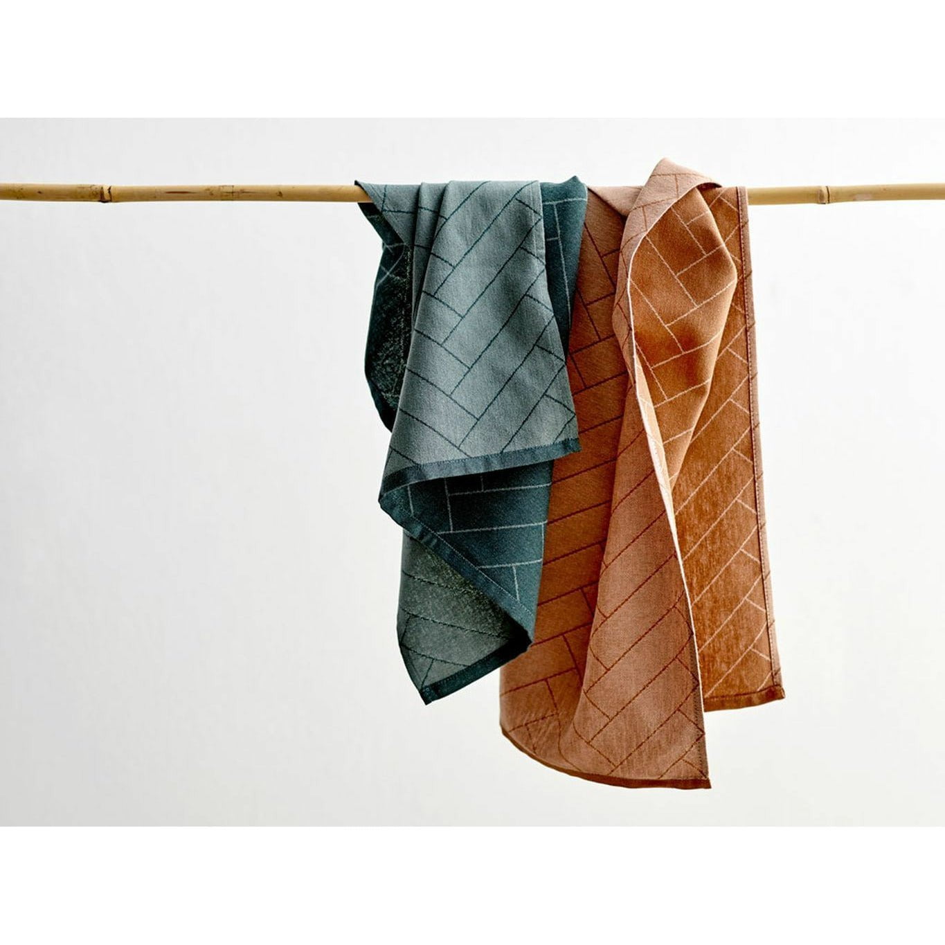 [product_category]-Södahl Towel 50x70 Tiles Light Brown-Södahl-5722000244127-24412-SÖD-3