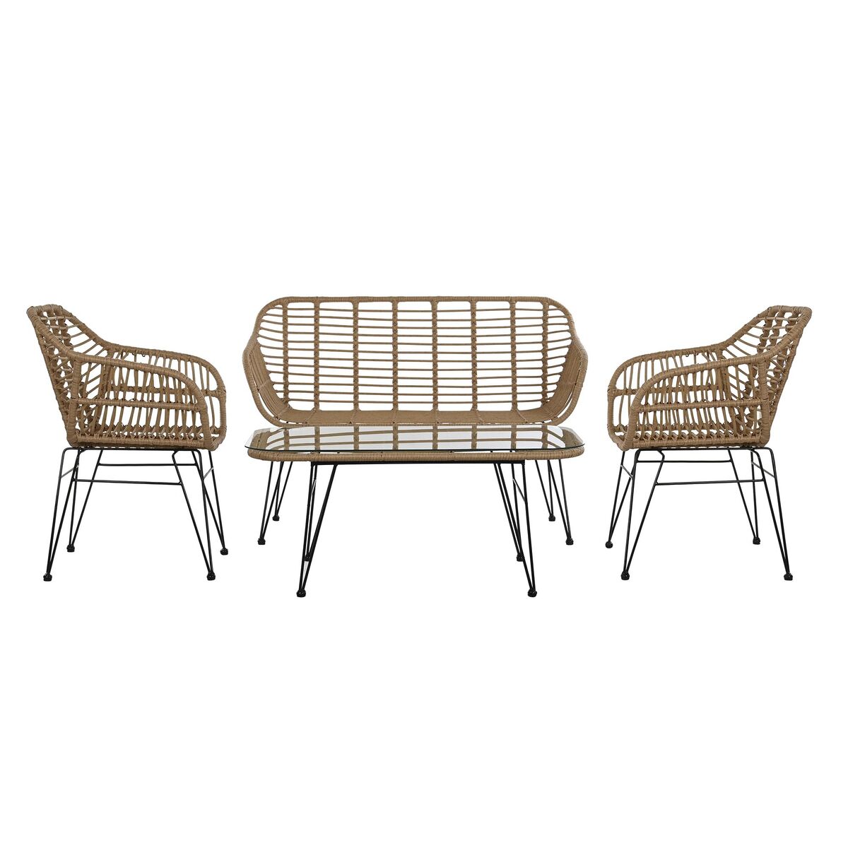 [product_category]-Sofa and table set DKD Home Decor 116 x 60 x 80 cm-Bigbuy-S3033375-2