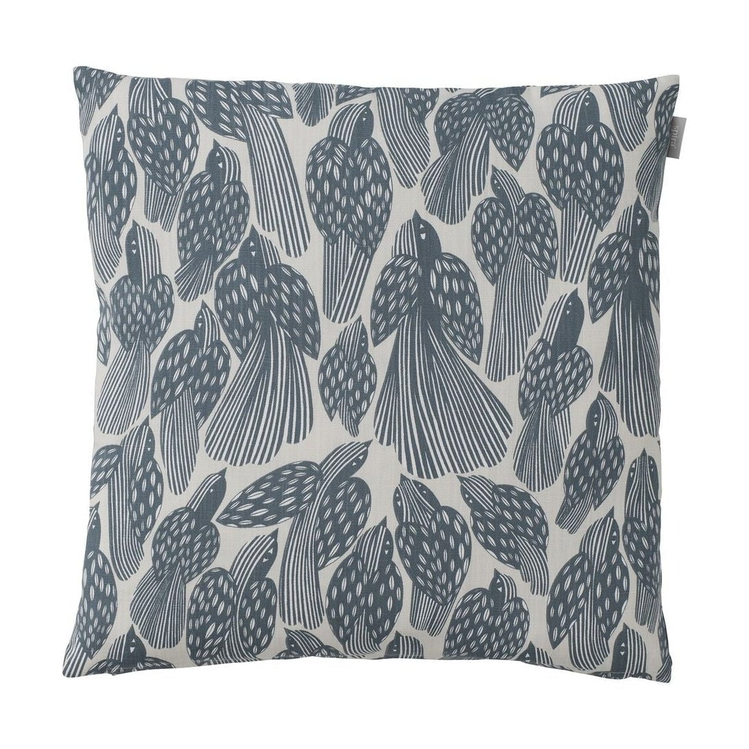 [product_category]-Spira Birds Pillow Case, Dusty Blue-Spira of Sweden-7333001018600-6411-SPI-1